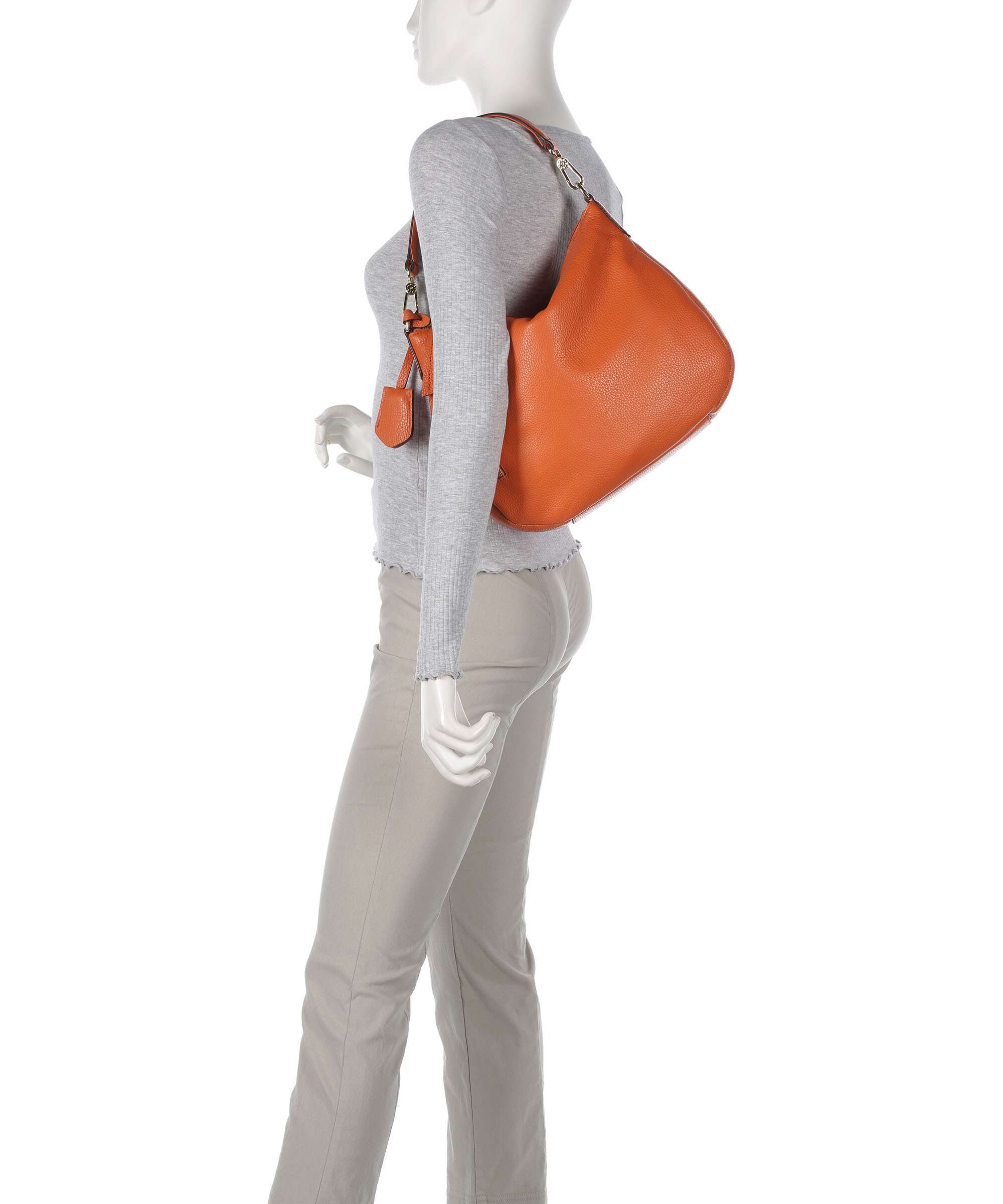 Abro Adria Juna Hobo bag orange - Image 3