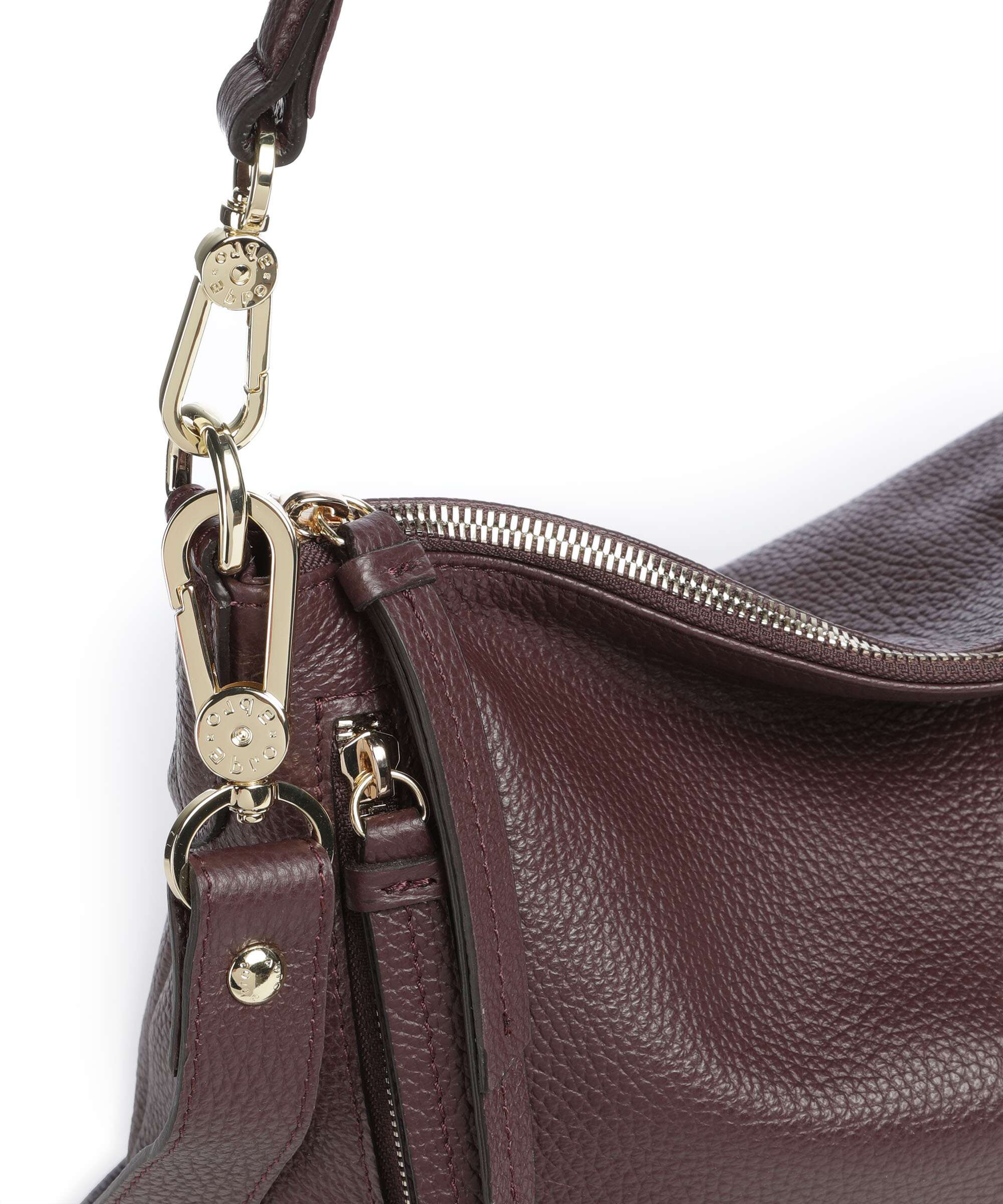 Abro Adria Juna Small Hobo bag burgundy - Image 4