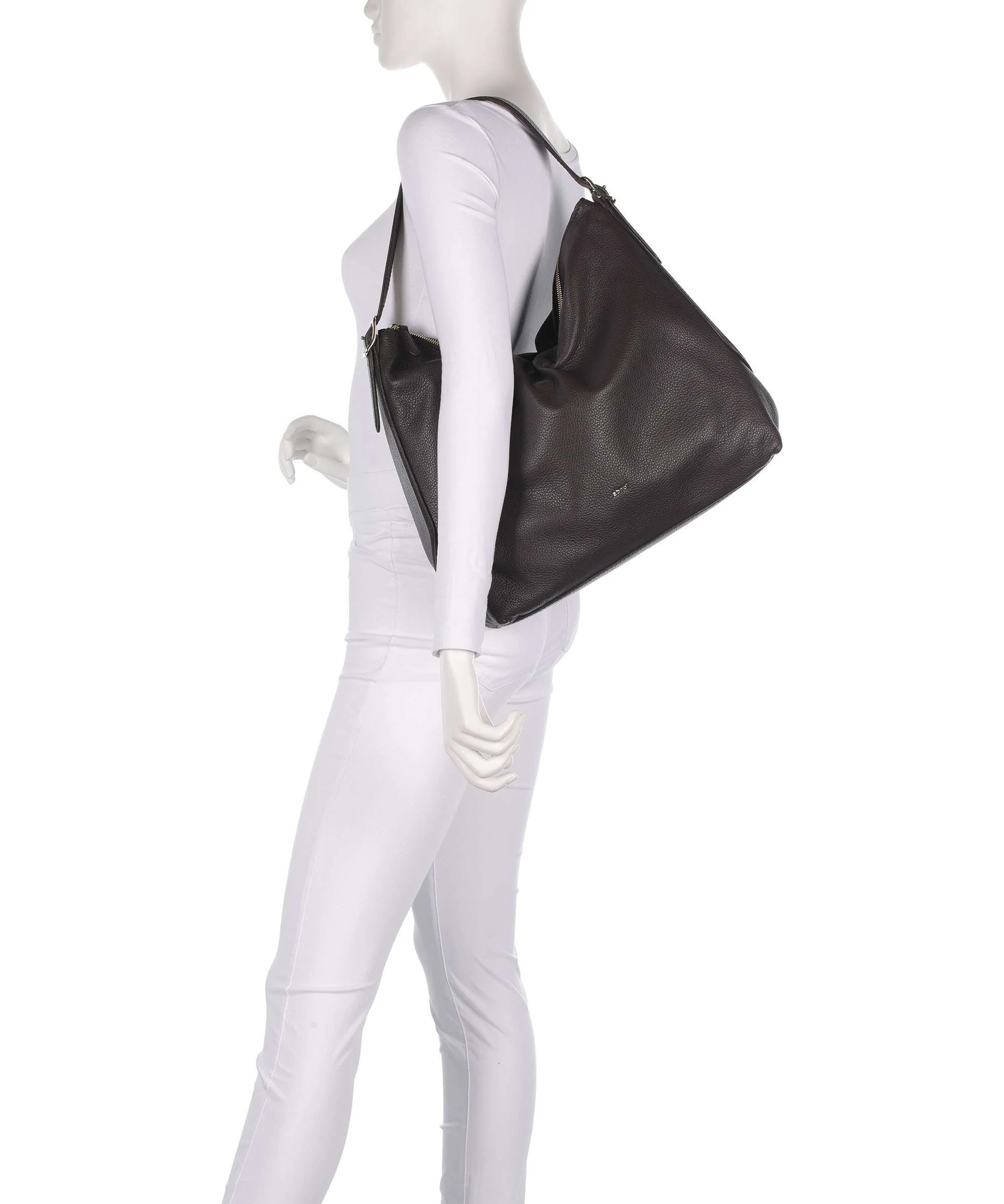 Abro Agave Carina Hobo bag dark brown - Image 3