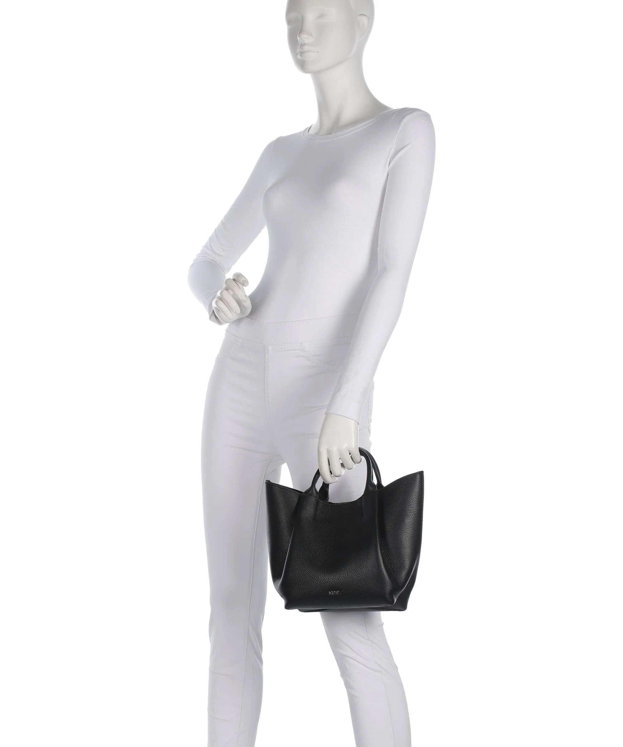 Abro Agave Essential Small Handbag black/nickel - Image 3