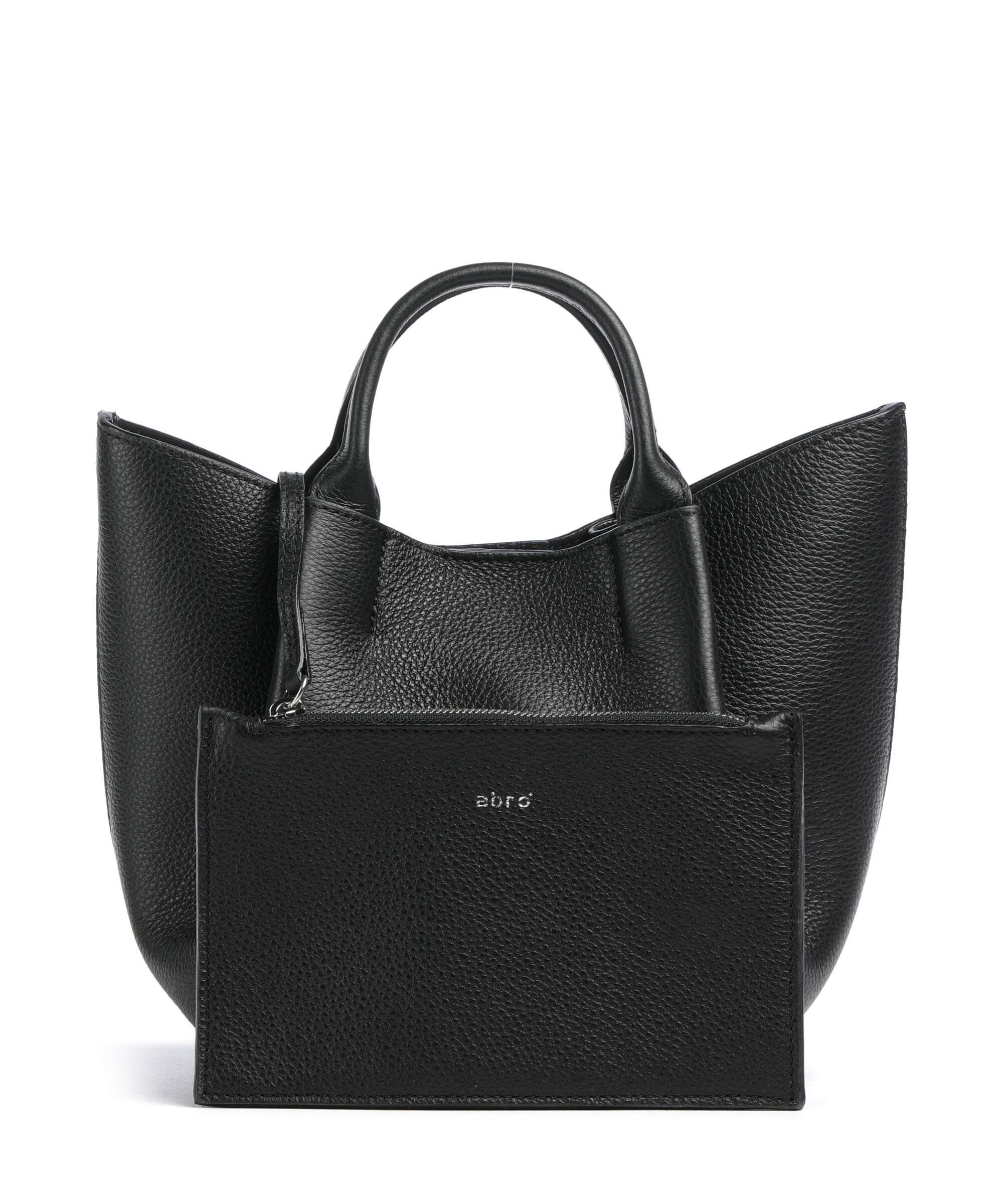 Abro Agave Essential Small Handbag black/nickel - Image 4