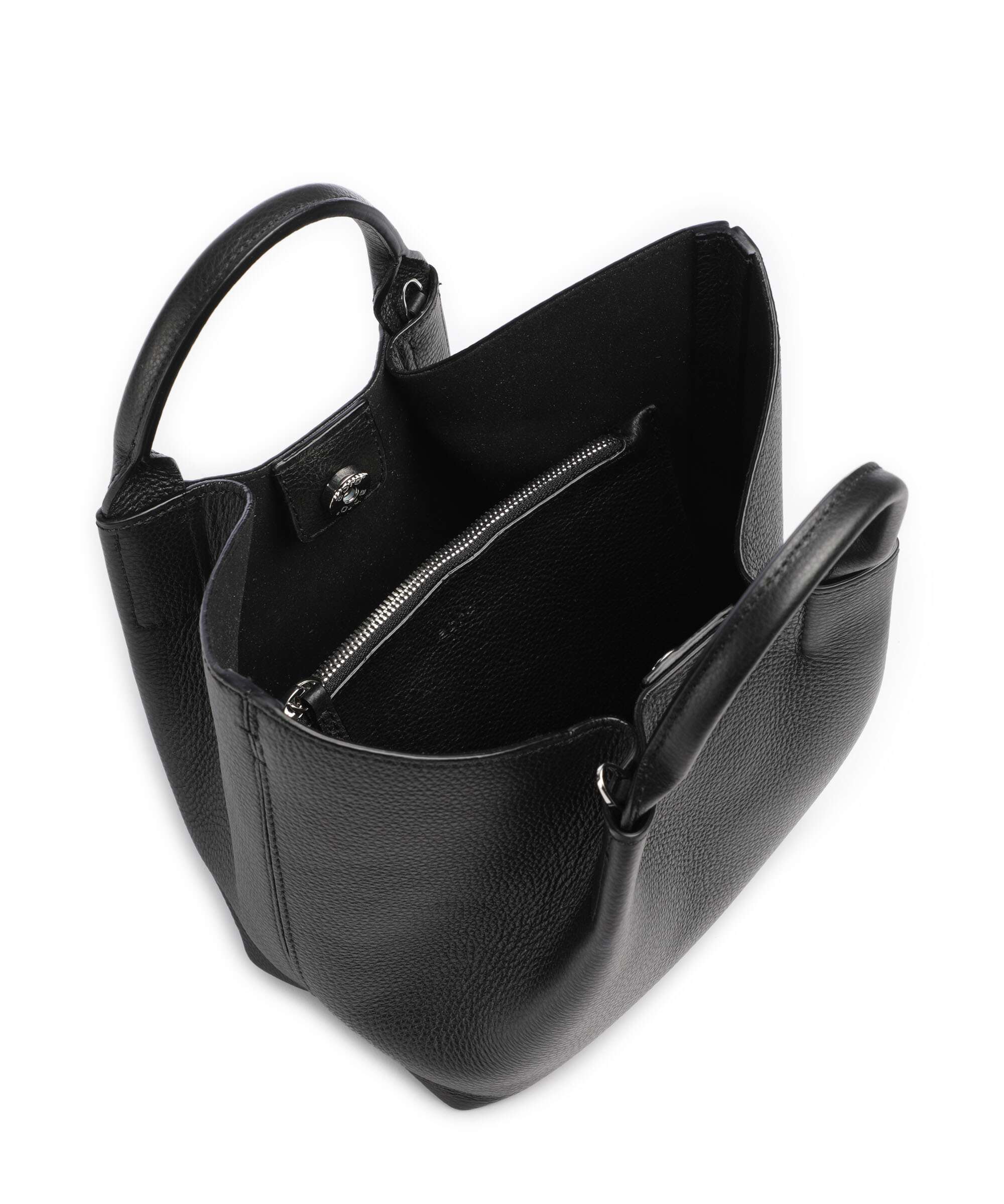 Abro Agave Essential Small Handbag black/nickel - Image 6