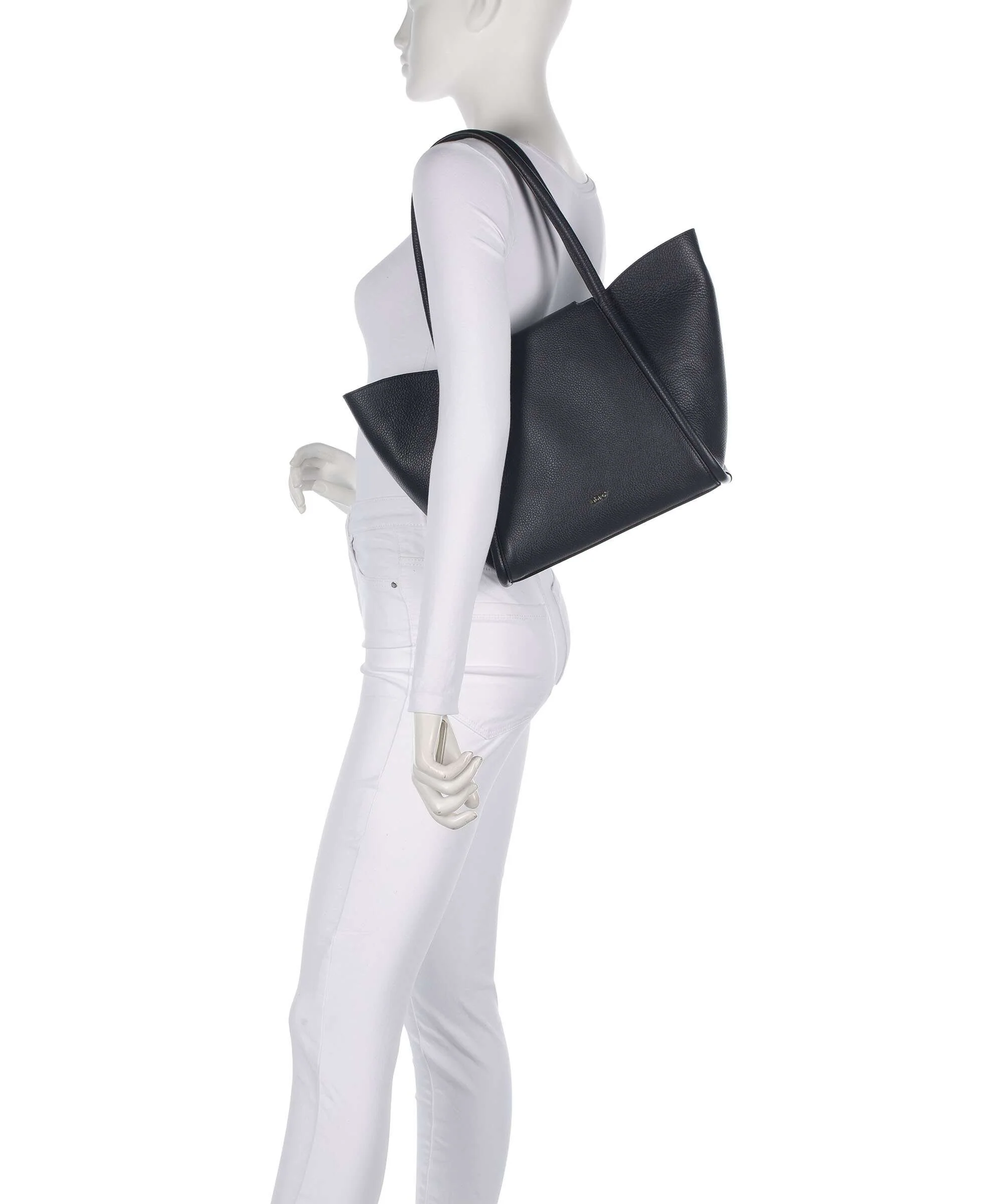 Abro Agave Willow Small Tote bag navy - Image 3