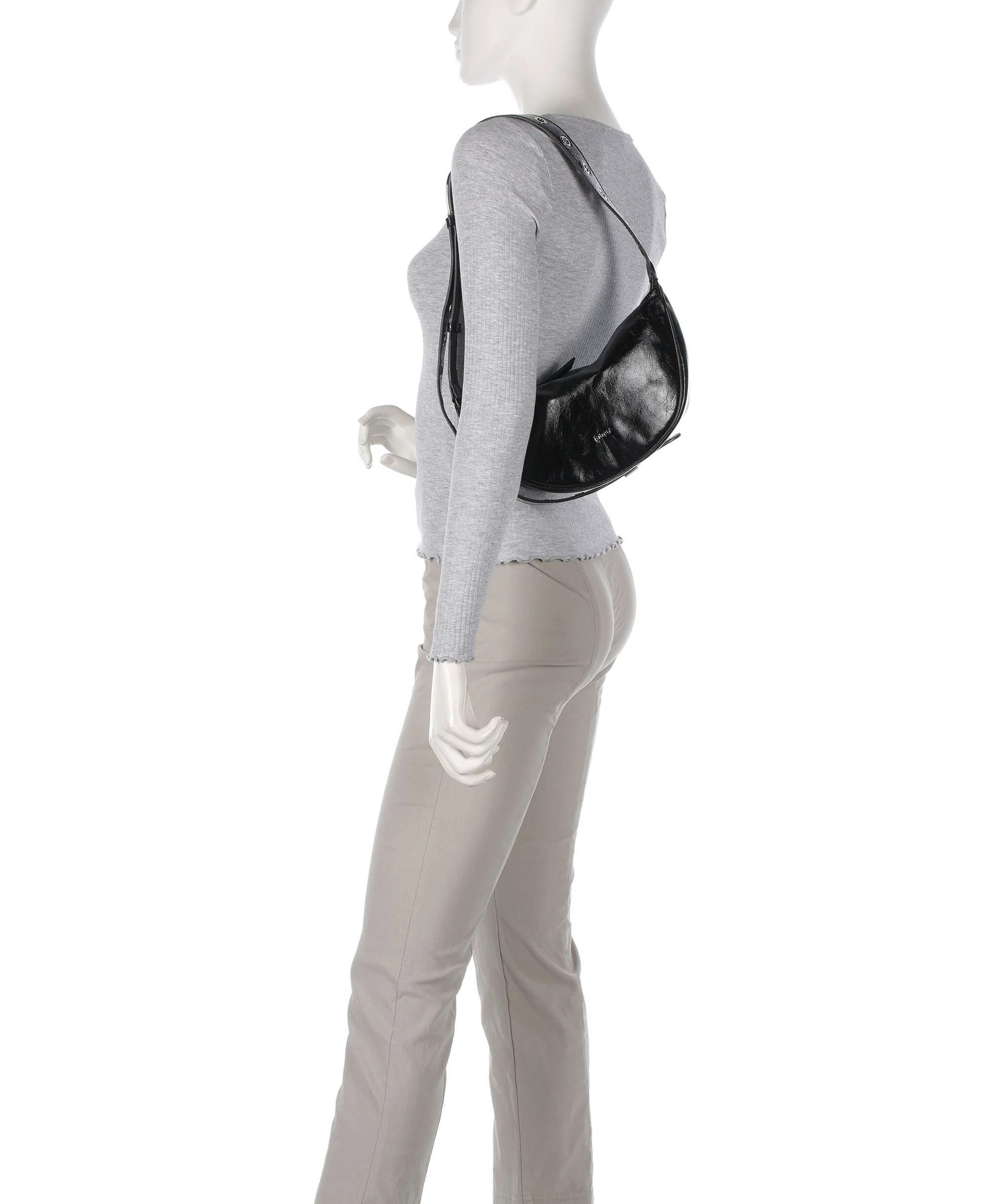 Abro Alias Soft By My Side Shoulder bag black/nickel - Image 4