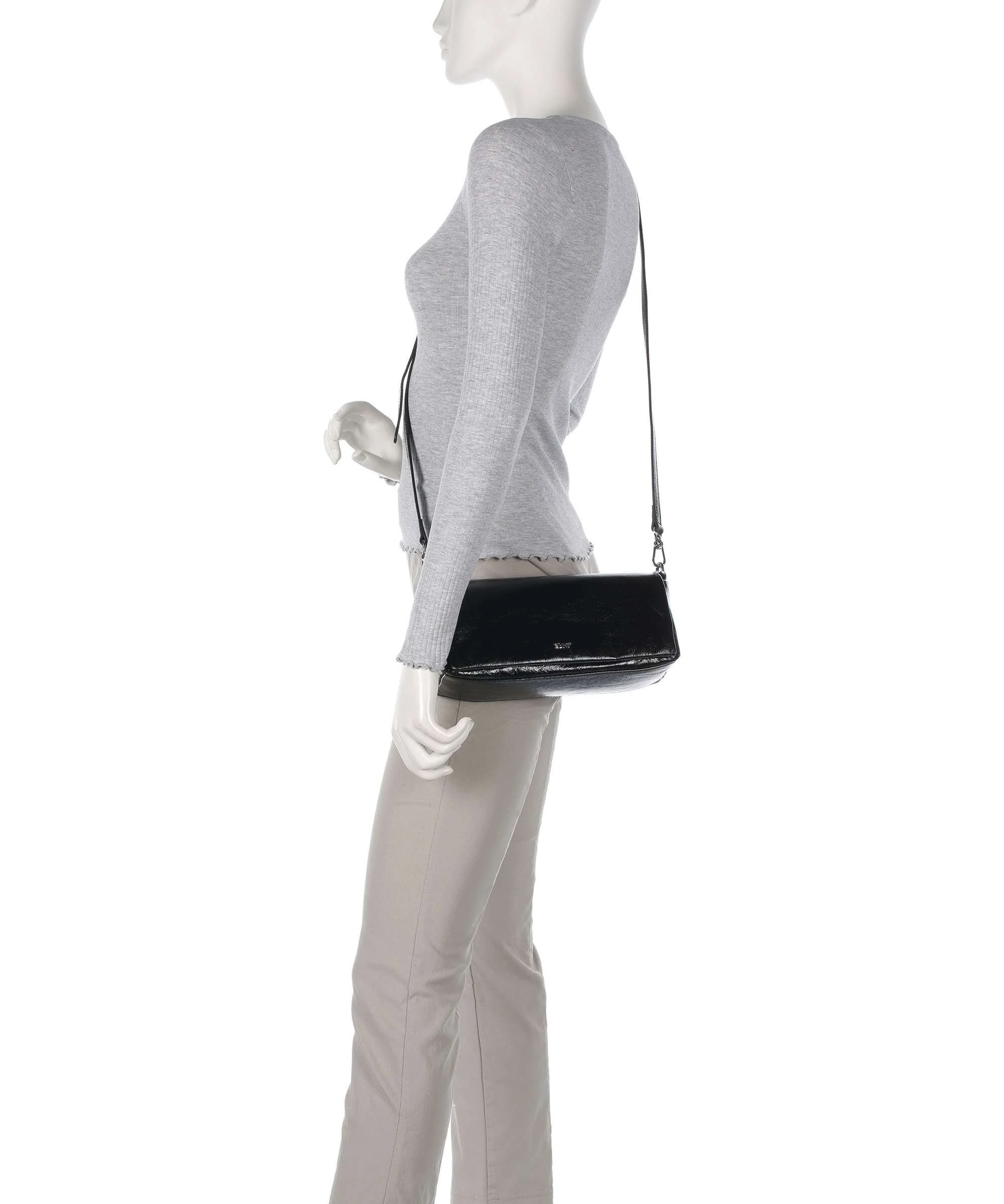 Abro Alias Soft Mila Shoulder bag black/nickel - Image 4