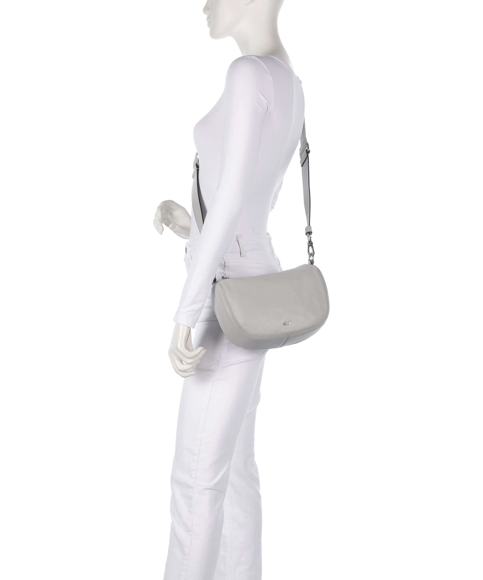 Abro Dalia Mina Crossbody bag light grey - Image 3