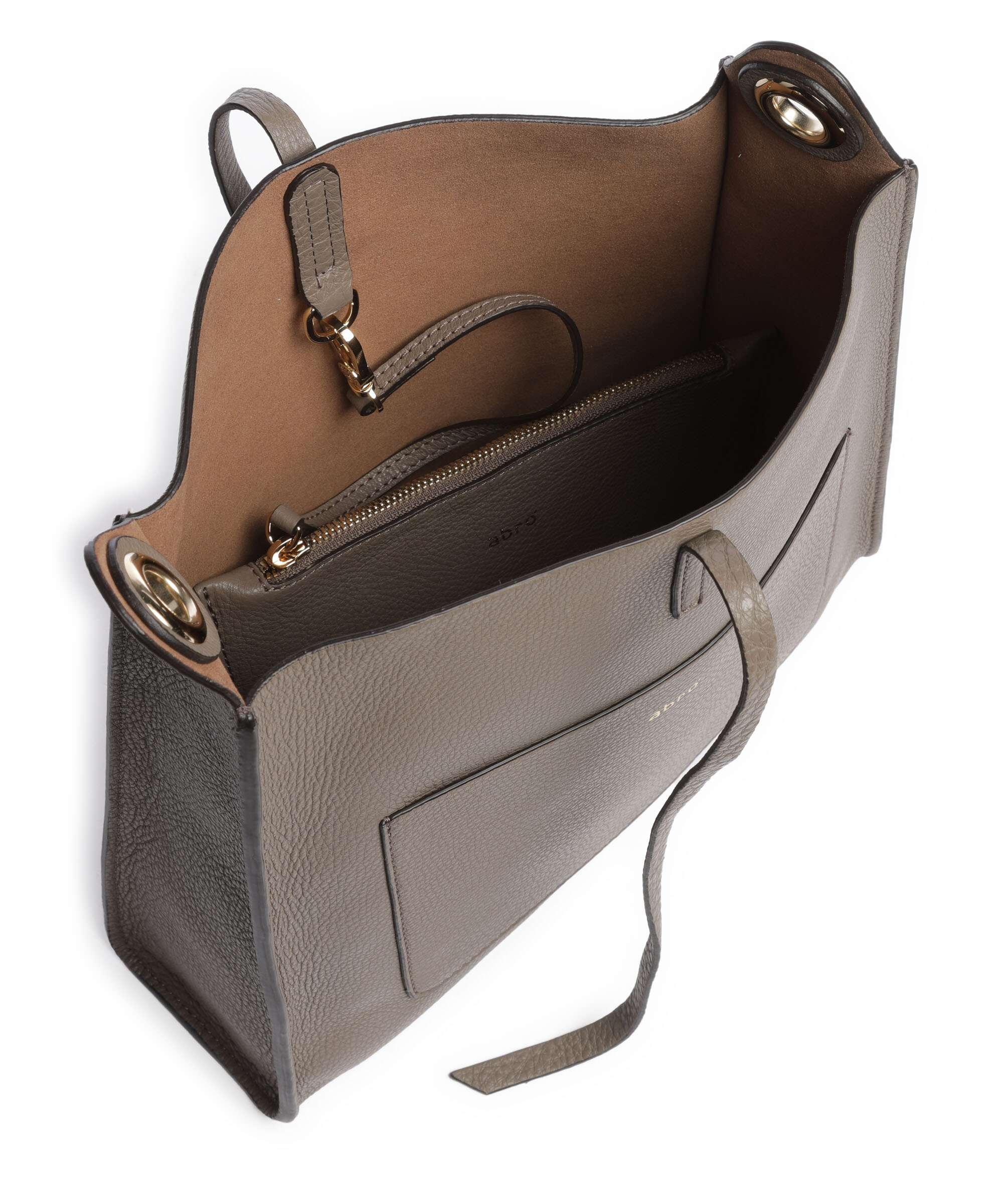 Abro Dalia Raquel Crossbody bag taupe - Image 7