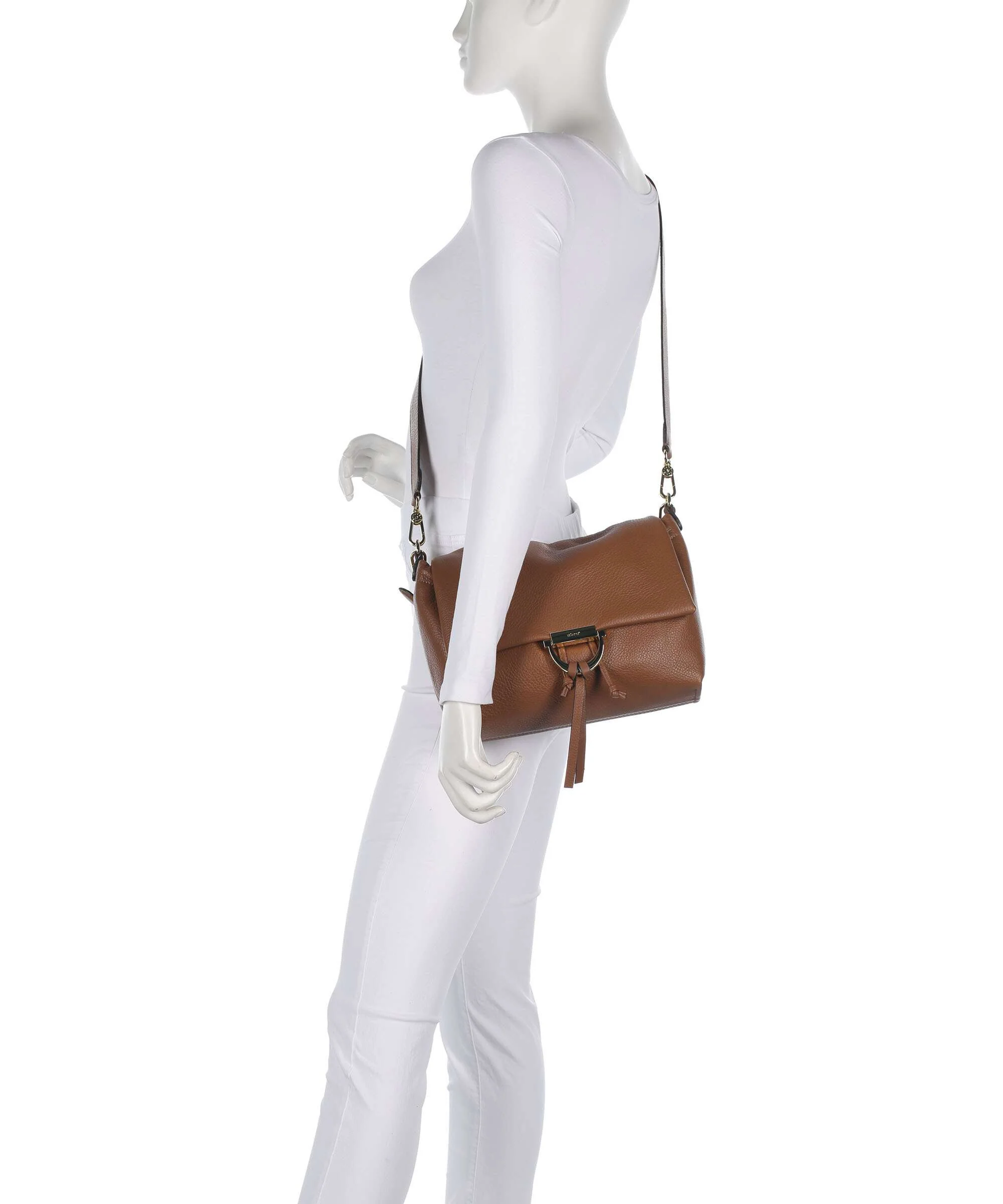 Abro Dalia Temi Medium Shoulder bag caramel/cognac - Image 4