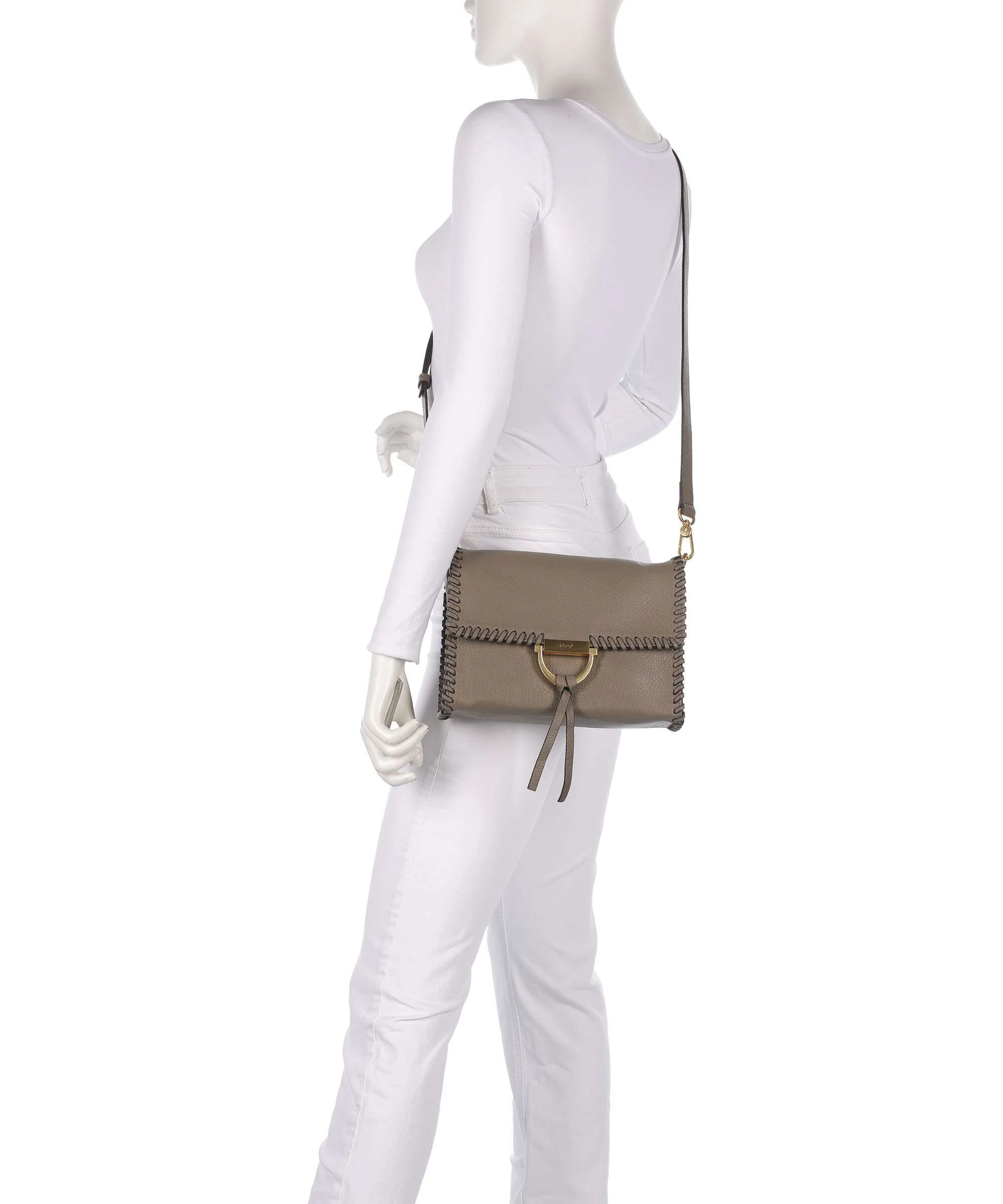 Abro Dalia Temi Stitch Shoulder bag tope - Image 4