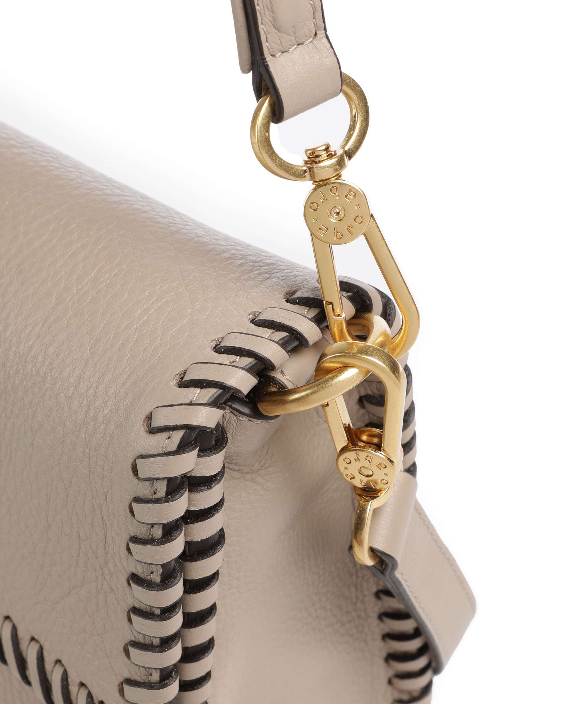 Abro Dalia Temi Stitch Shoulder bag siena - Image 5