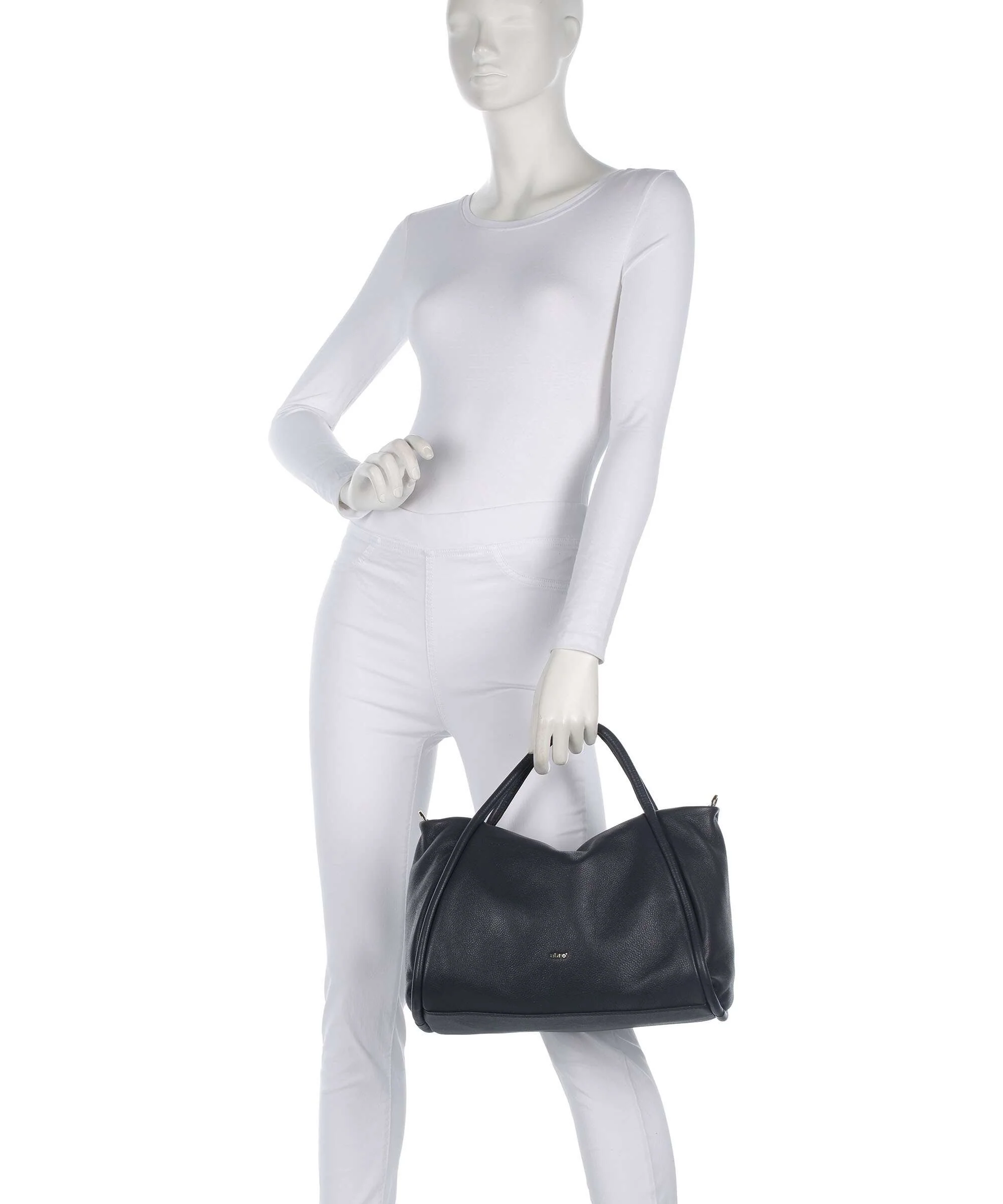 Abro Dalia Willow Handbag navy - Image 3