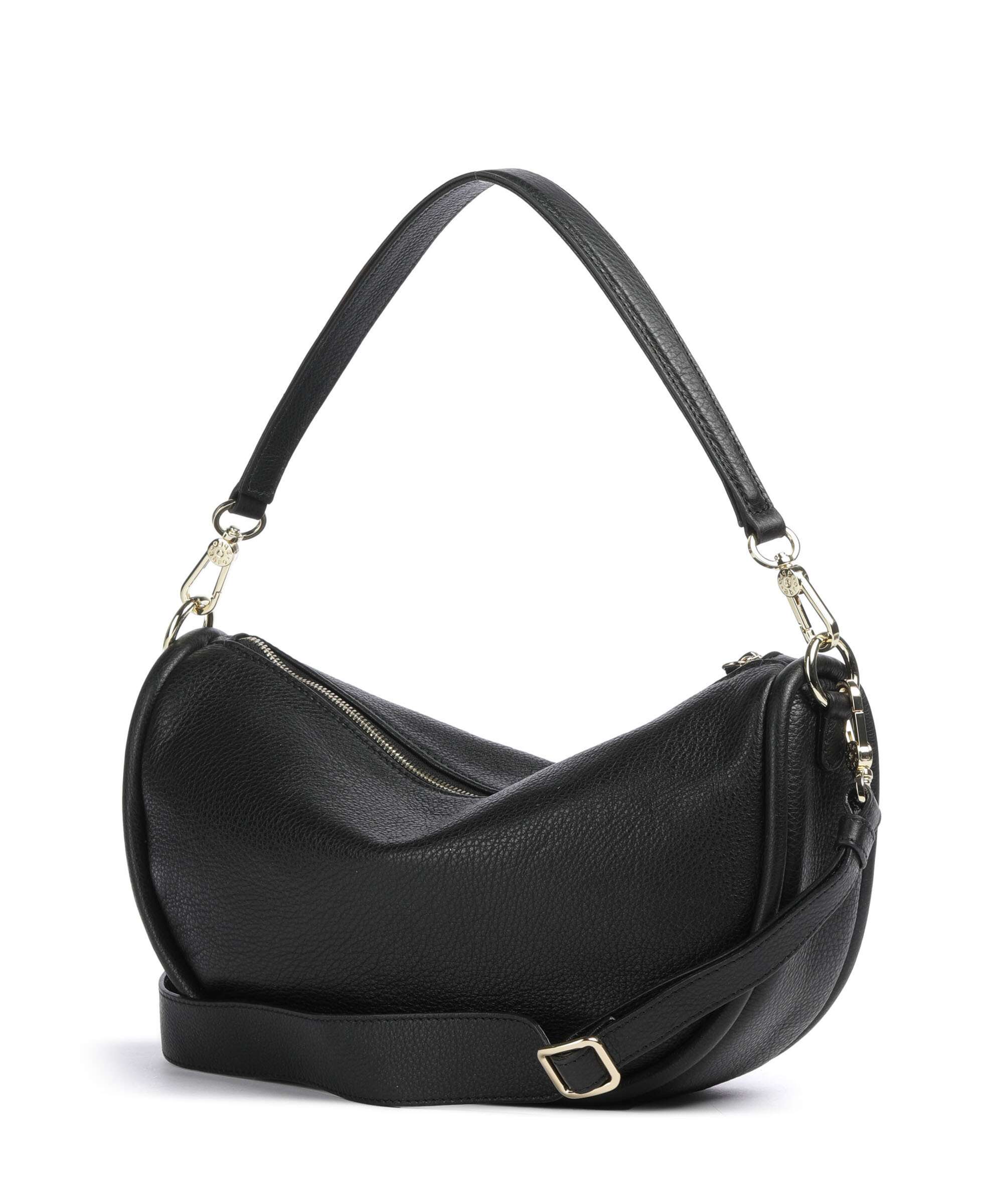 Abro Dalia Willow Hobo bag black/gold - Image 2