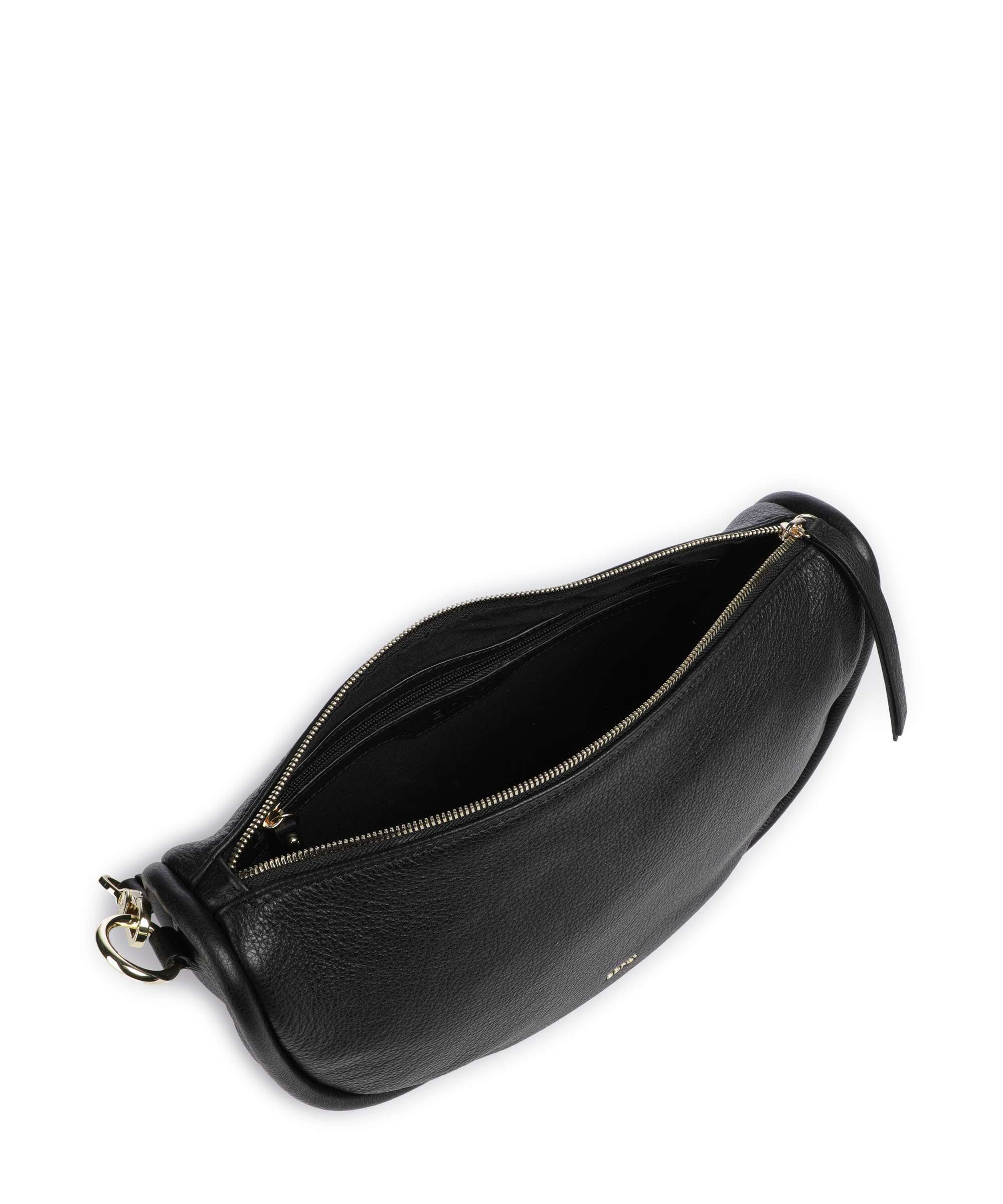 Abro Dalia Willow Hobo bag black/gold - Image 6
