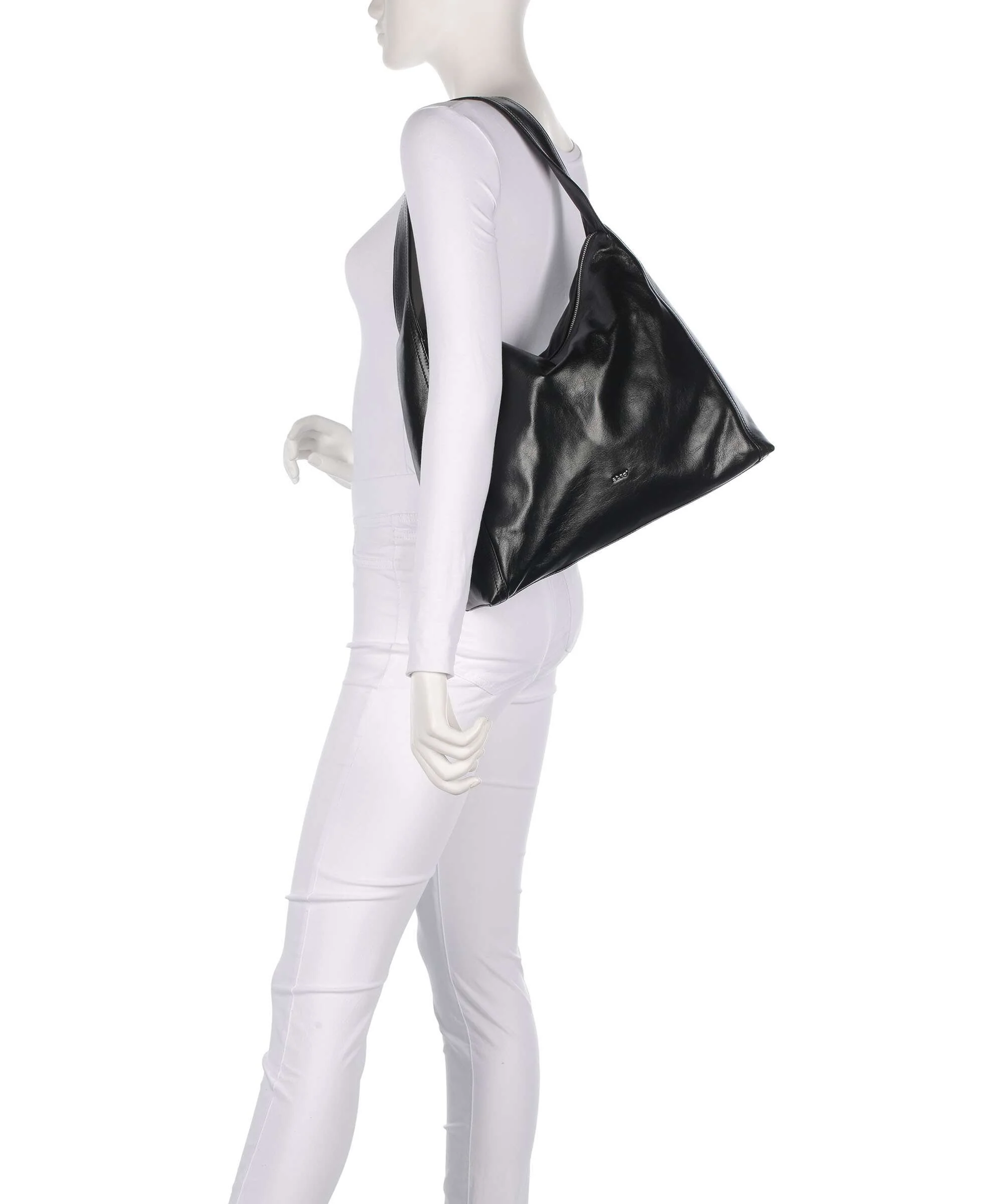 Abro Dioniso Amber Hobo bag black/nickel - Image 3