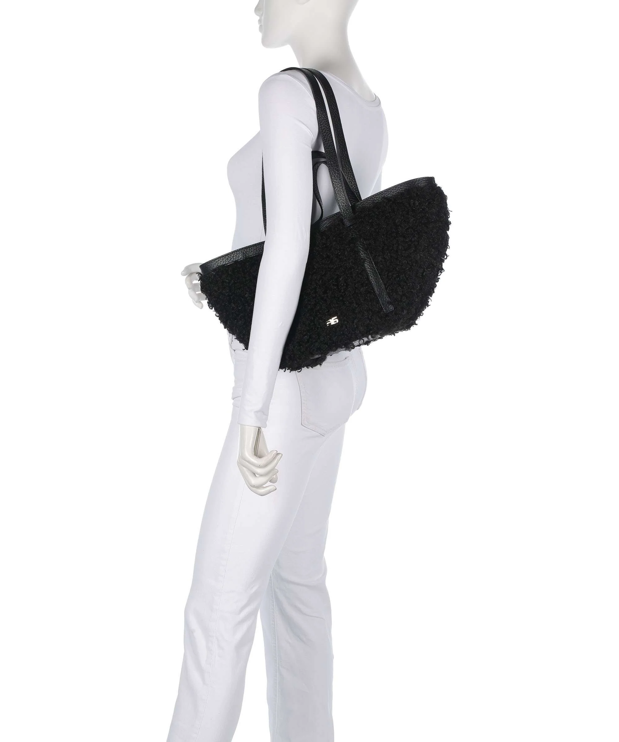 Abro Latxa Cosmo Medium Tote bag black/gold - Image 3