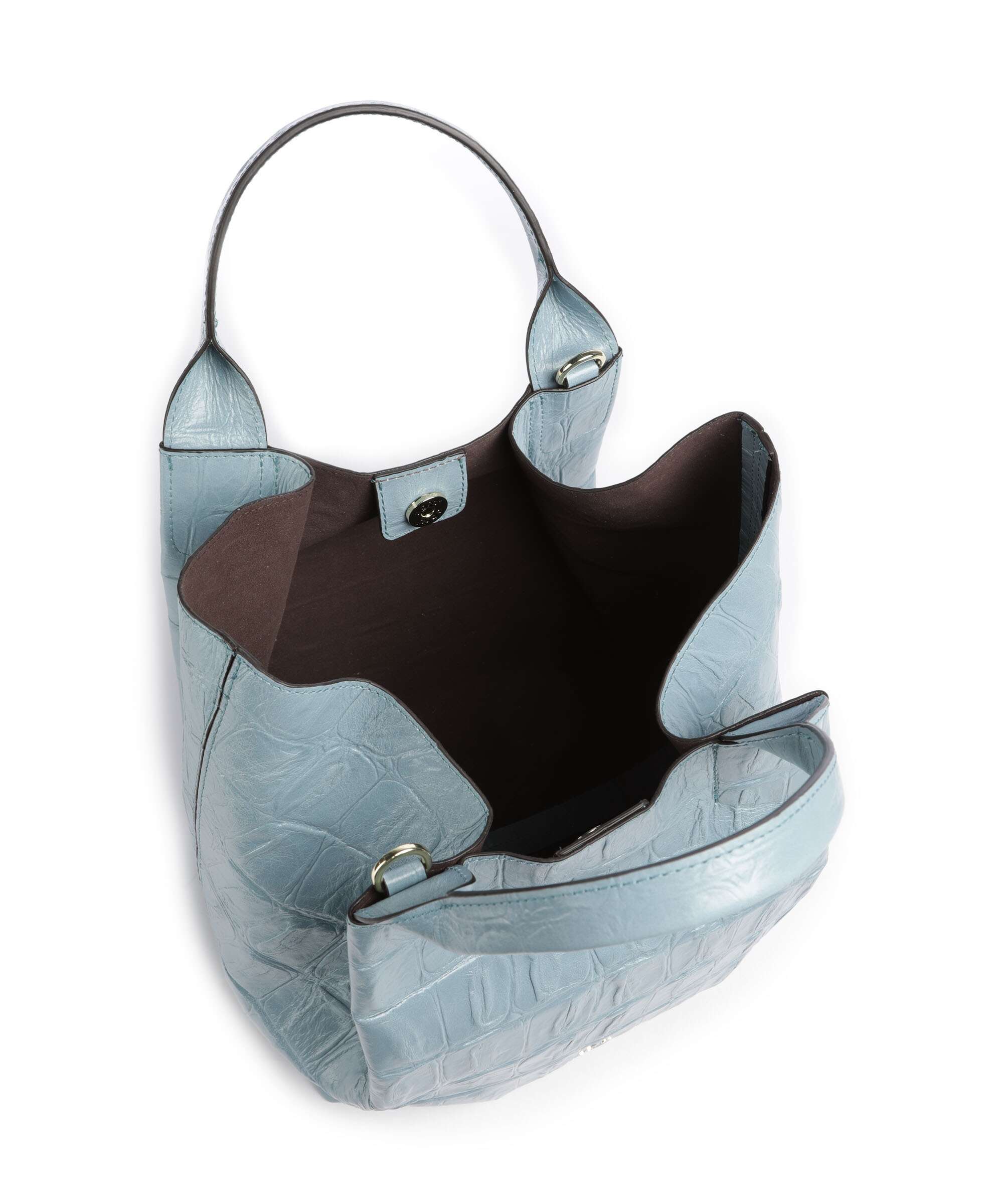 Abro Maxi Cocco Essential Medium Handbag sapphire - Image 6