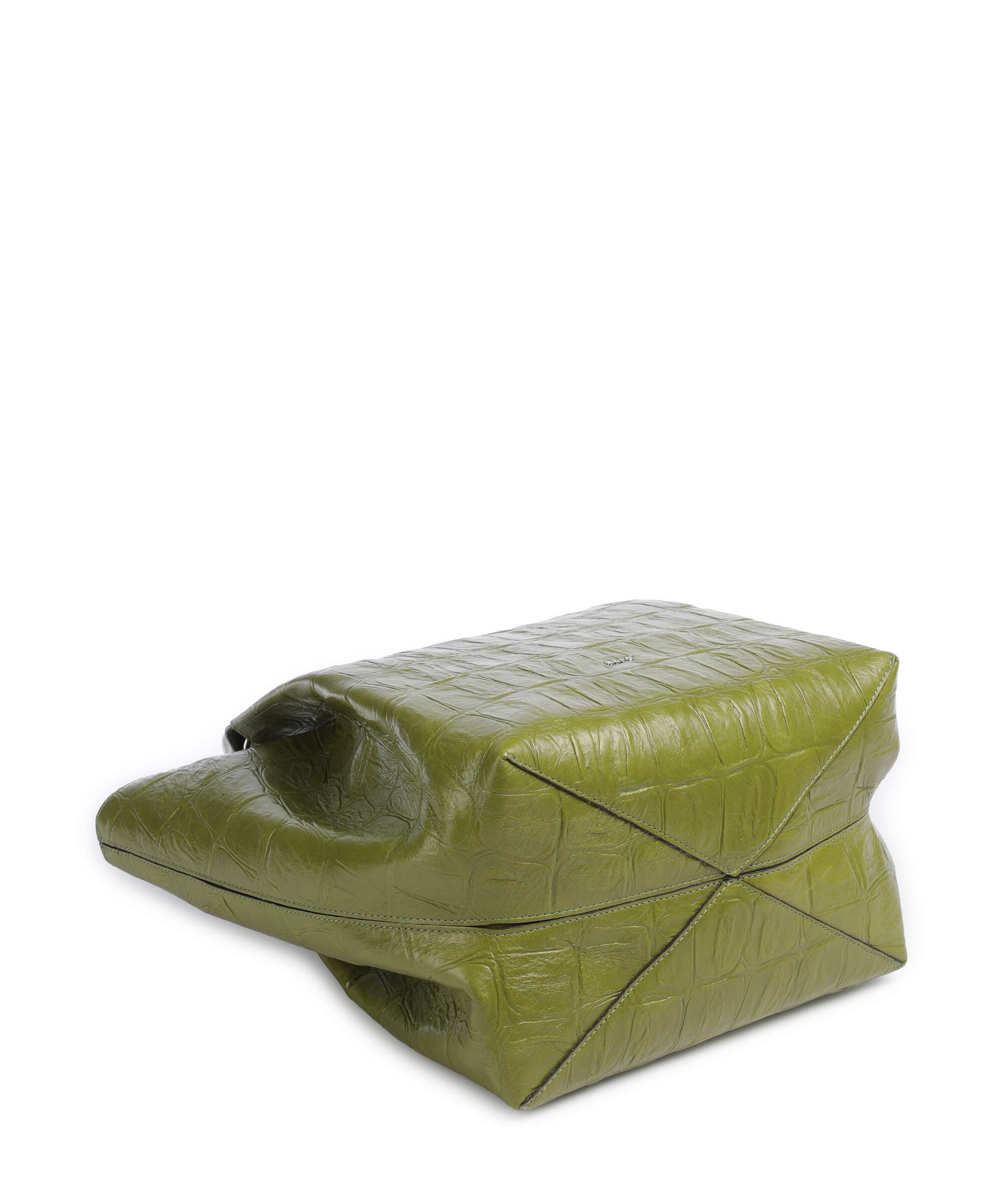 Abro Maxi Cocco Essential Medium Handbag lime - Image 5