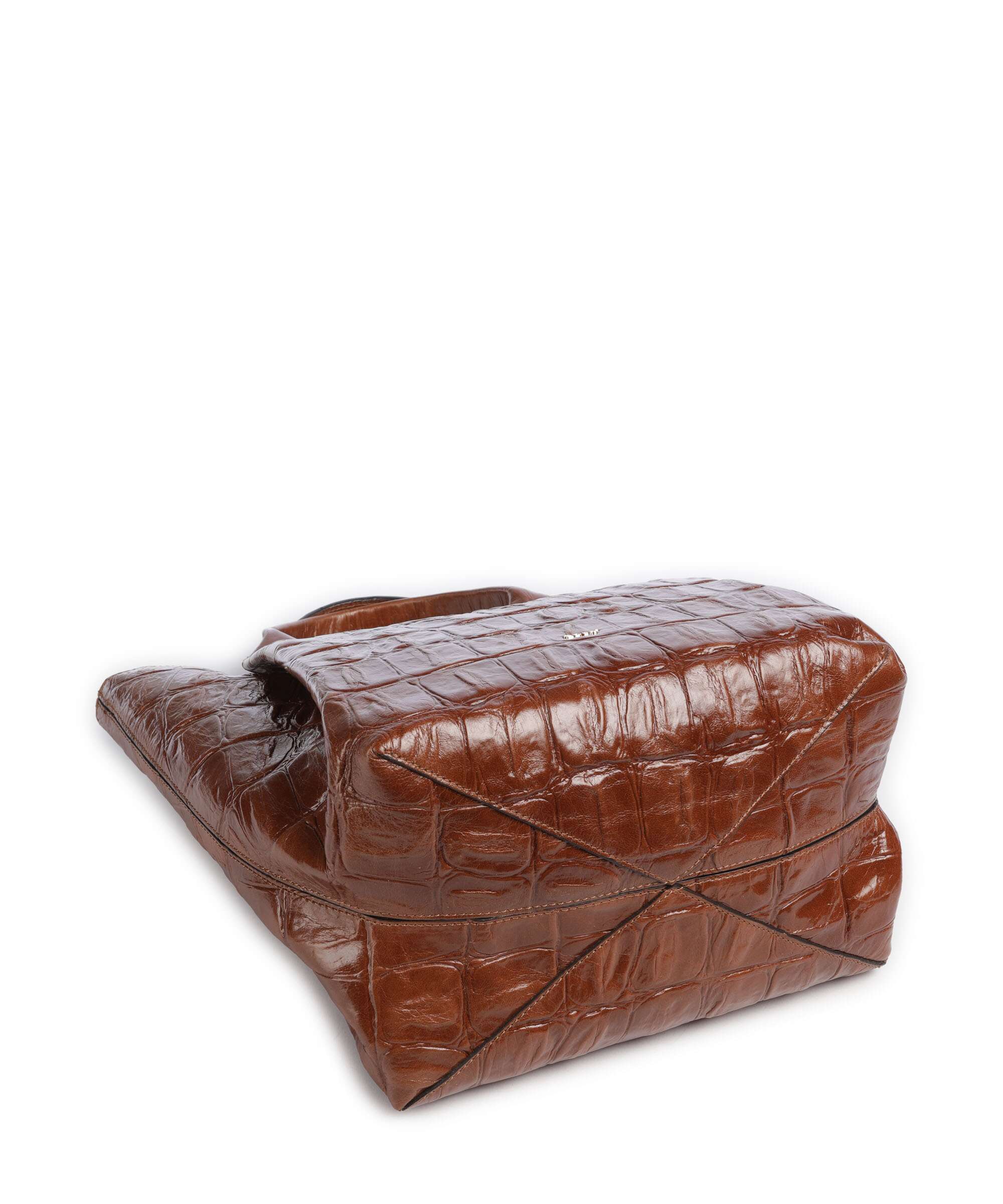 Abro Maxi Cocco Essential Medium Handbag caramel/cognac - Image 5
