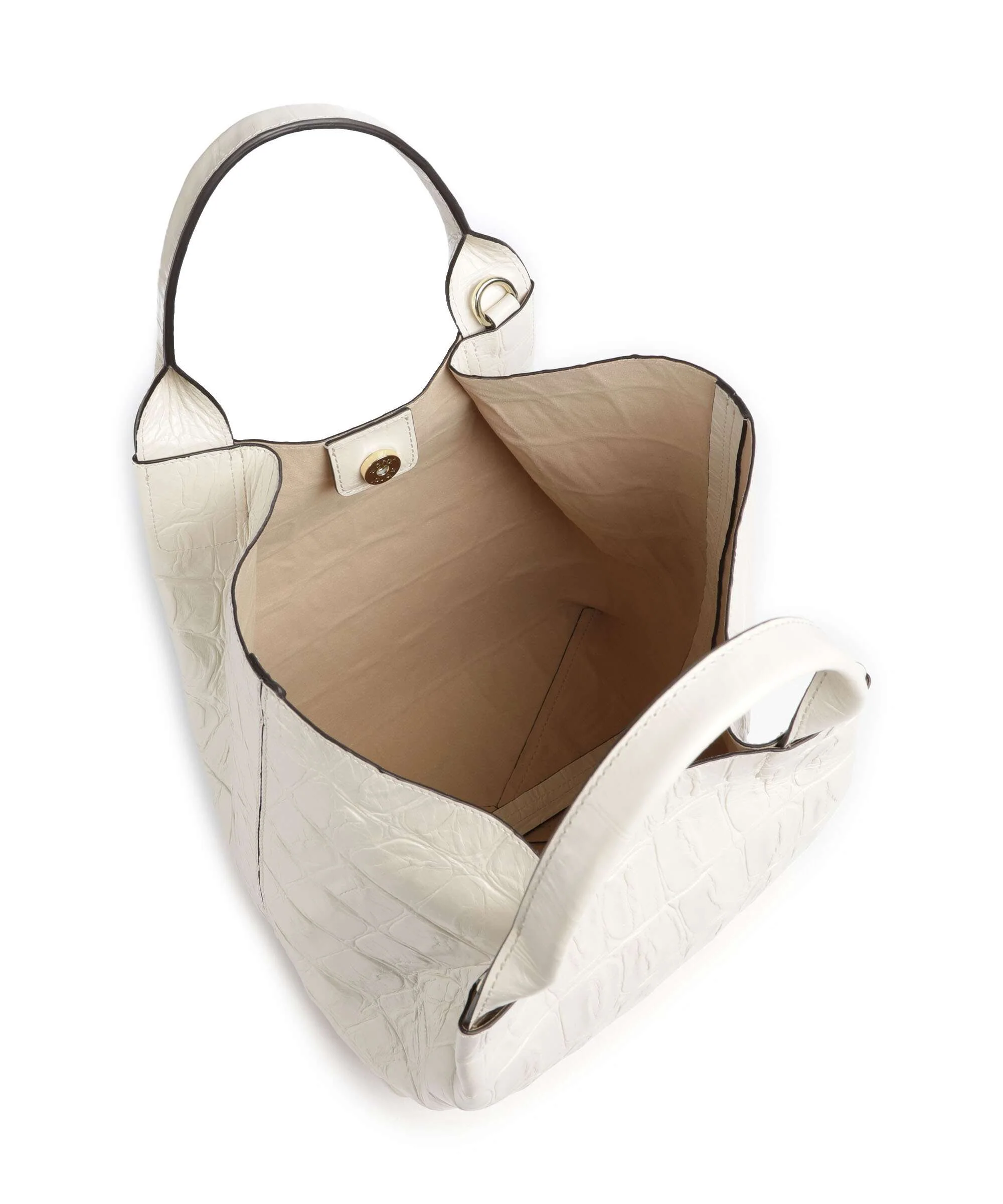 Abro Maxi Cocco Essential Medium Handbag milk - Image 6
