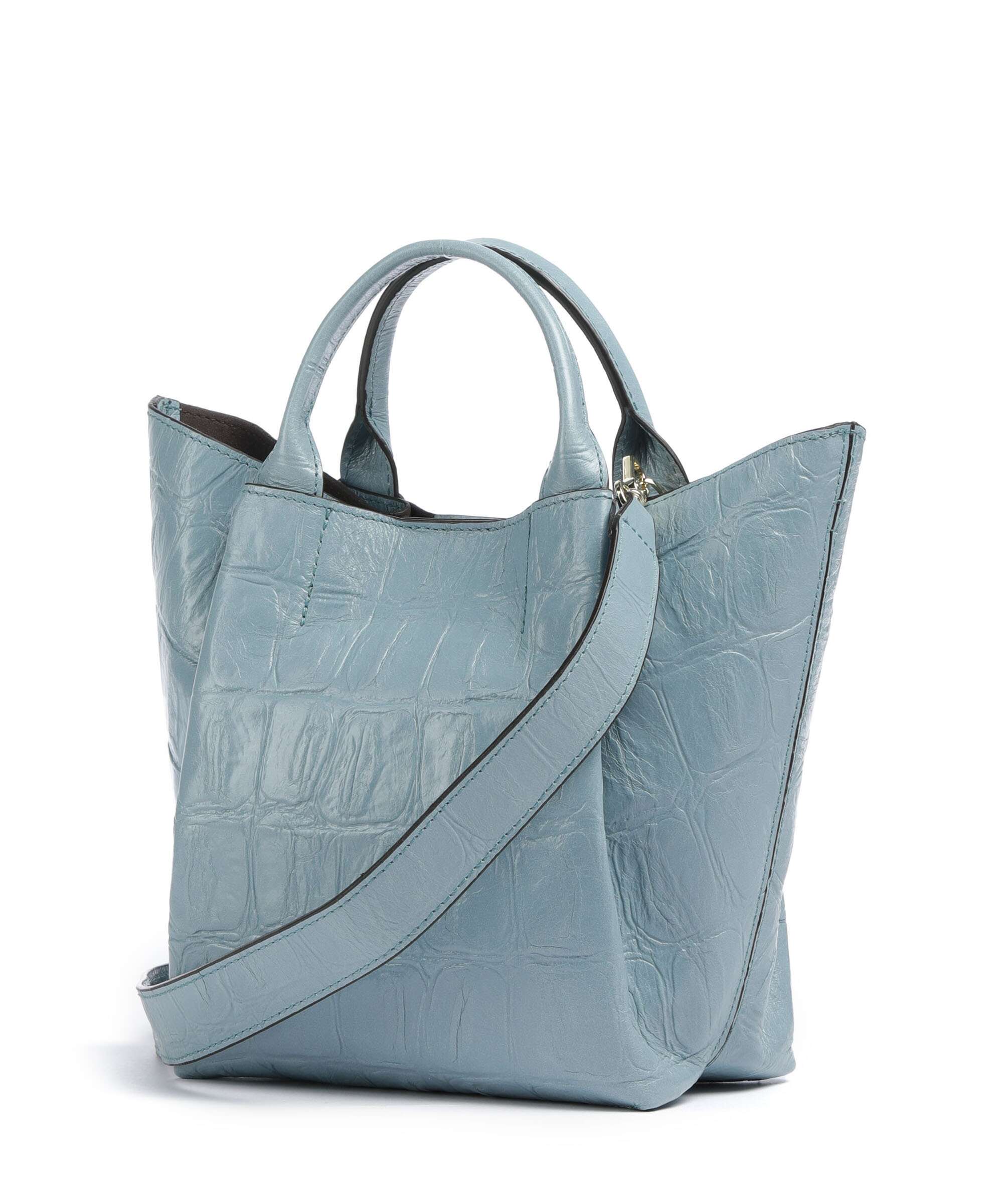 Abro Maxi Cocco Essential Small Handbag sapphire - Image 2