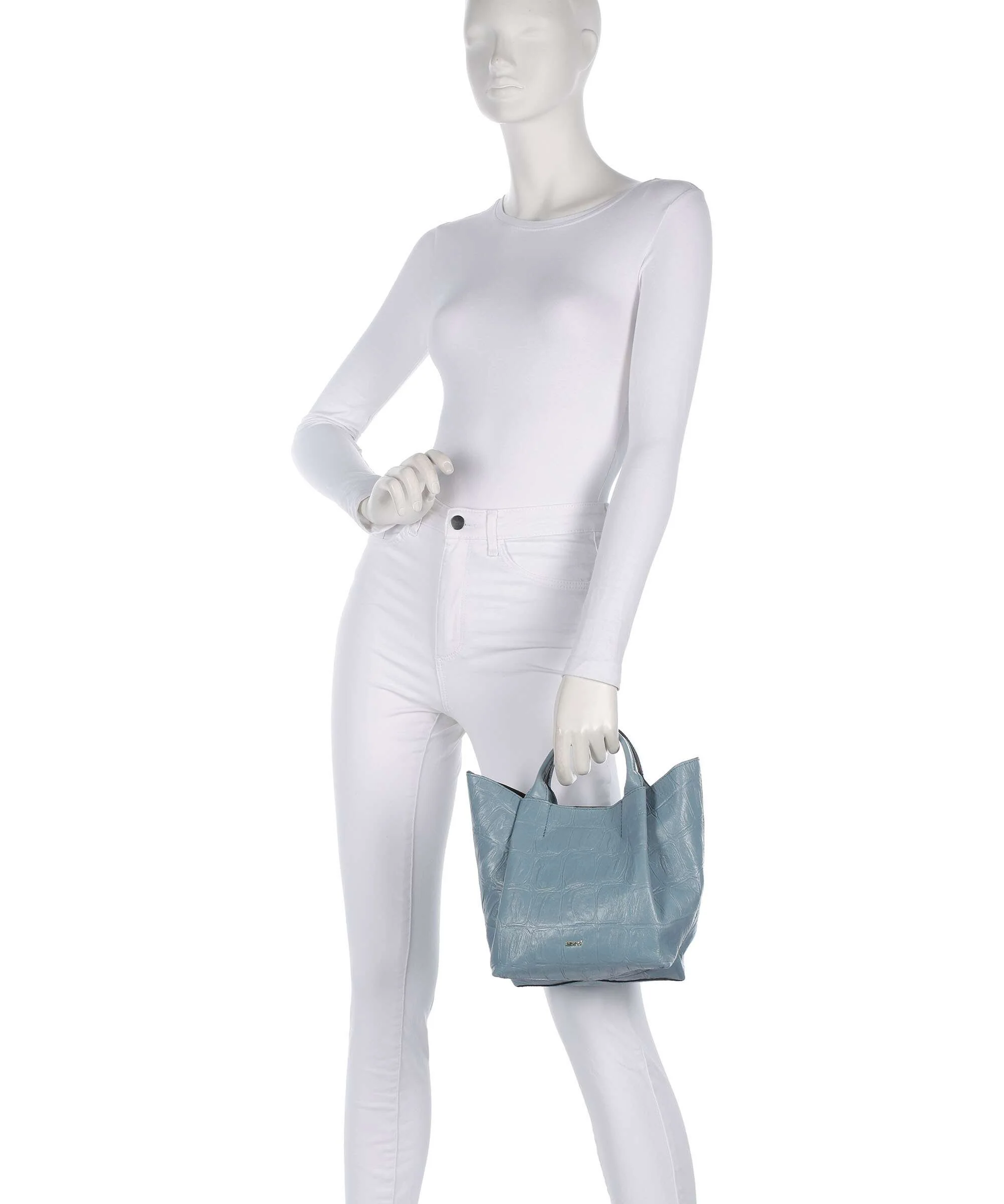 Abro Maxi Cocco Essential Small Handbag sapphire - Image 3