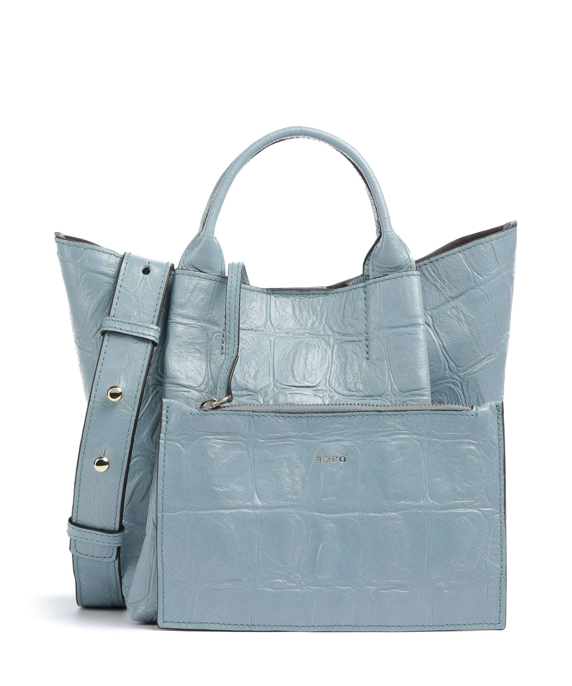 Abro Maxi Cocco Essential Small Handbag sapphire - Image 4