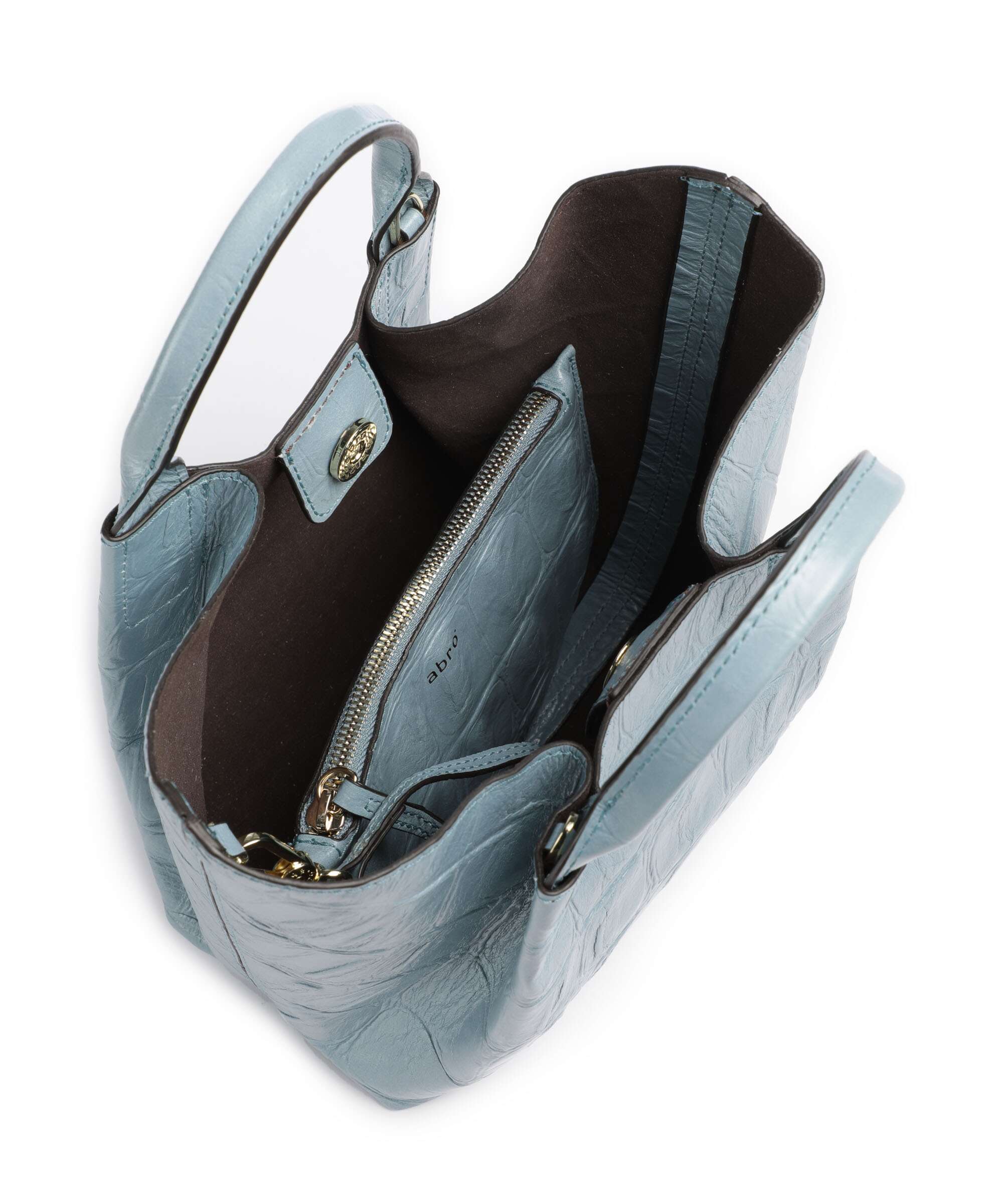 Abro Maxi Cocco Essential Small Handbag sapphire - Image 6