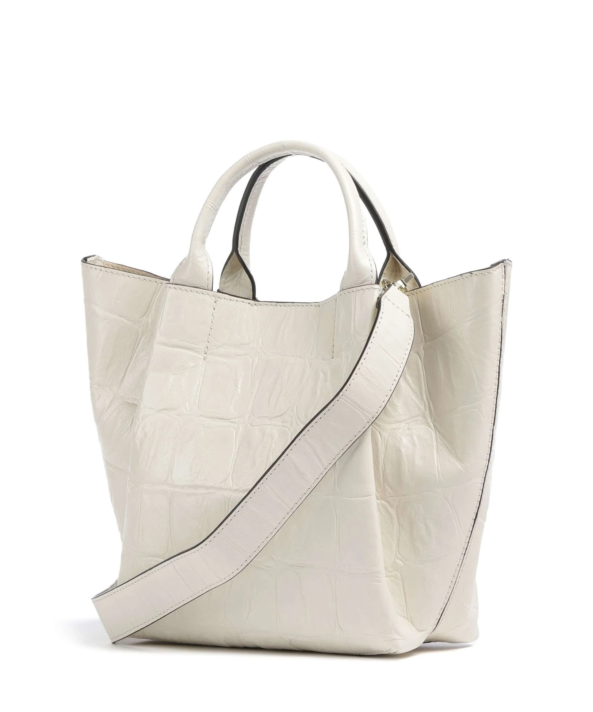 Abro Maxi Cocco Essential Small Handbag milk - Image 2