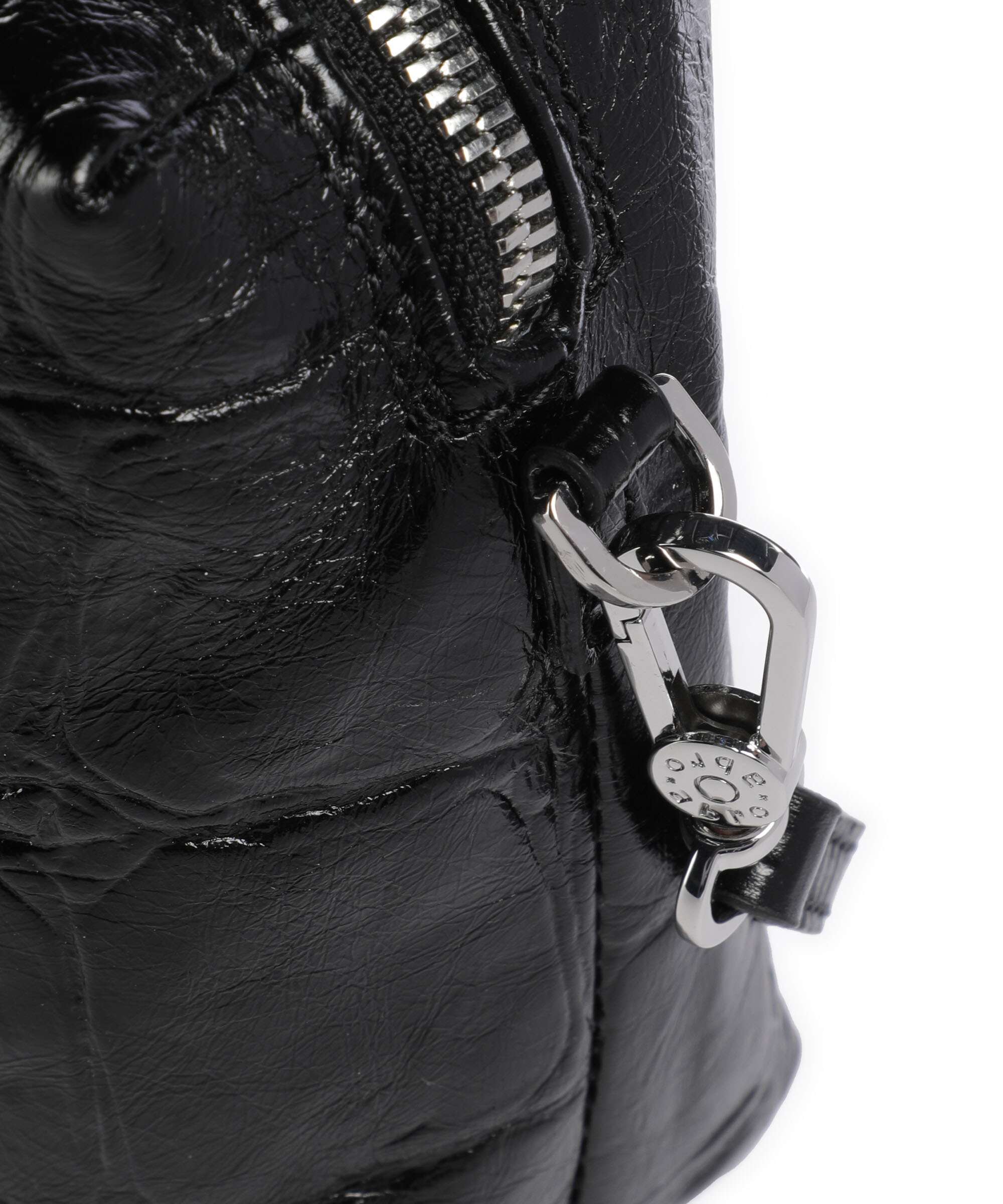 Abro Maxi Cocco Kaia Crossbody bag black/nickel - Image 4