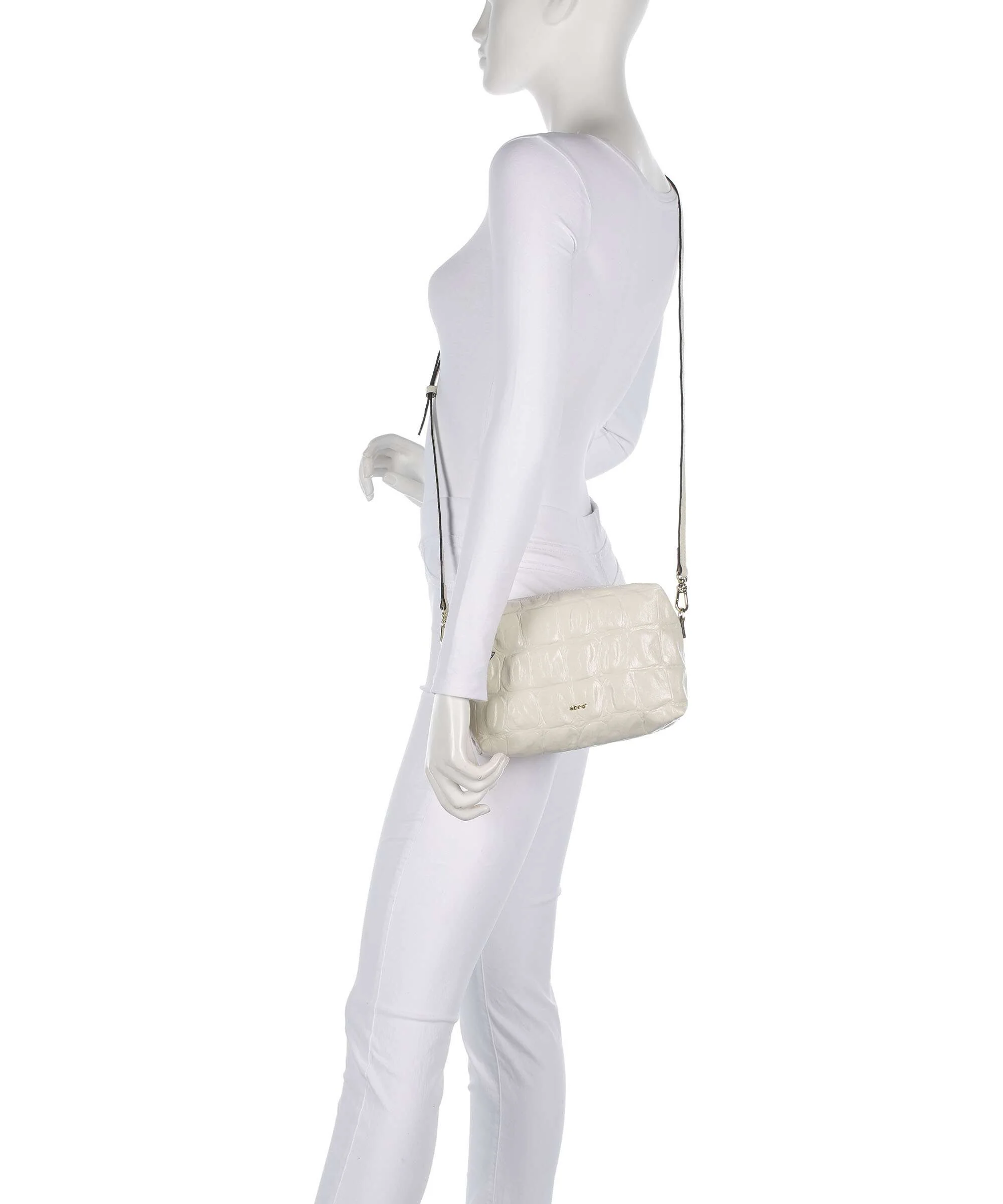 Abro Maxi Cocco Kaia Crossbody bag milk - Image 3