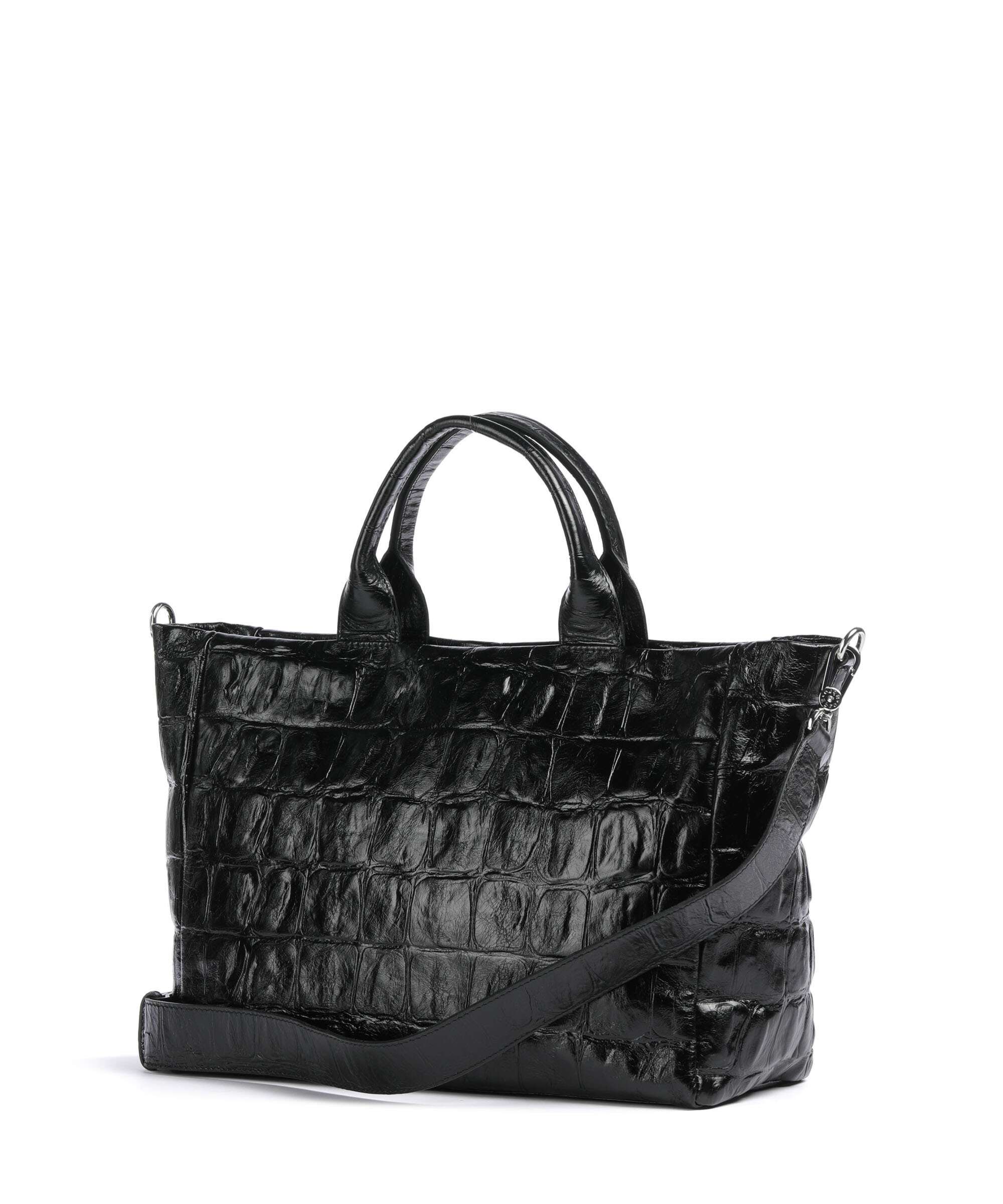 Abro Maxi Cocco Mia Handbag black/nickel - Image 2