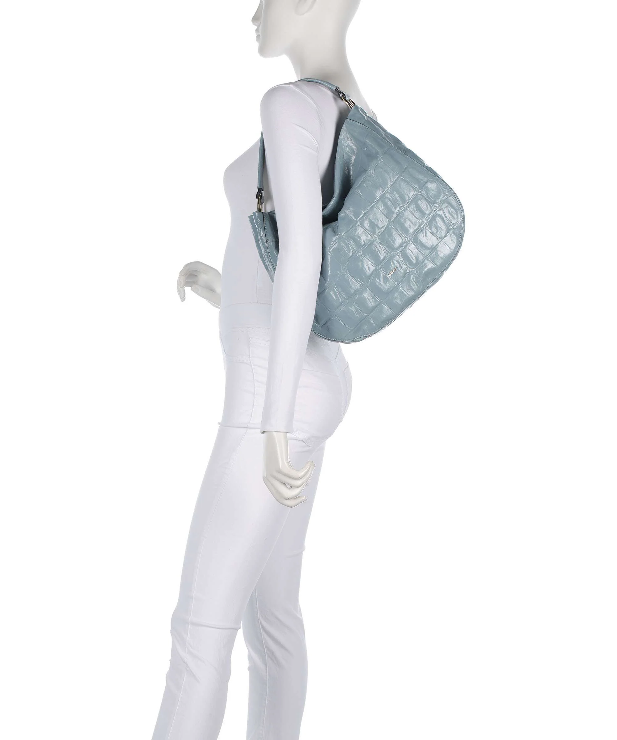 Abro Maxi Cocco Mia Hobo bag sapphire - Image 3