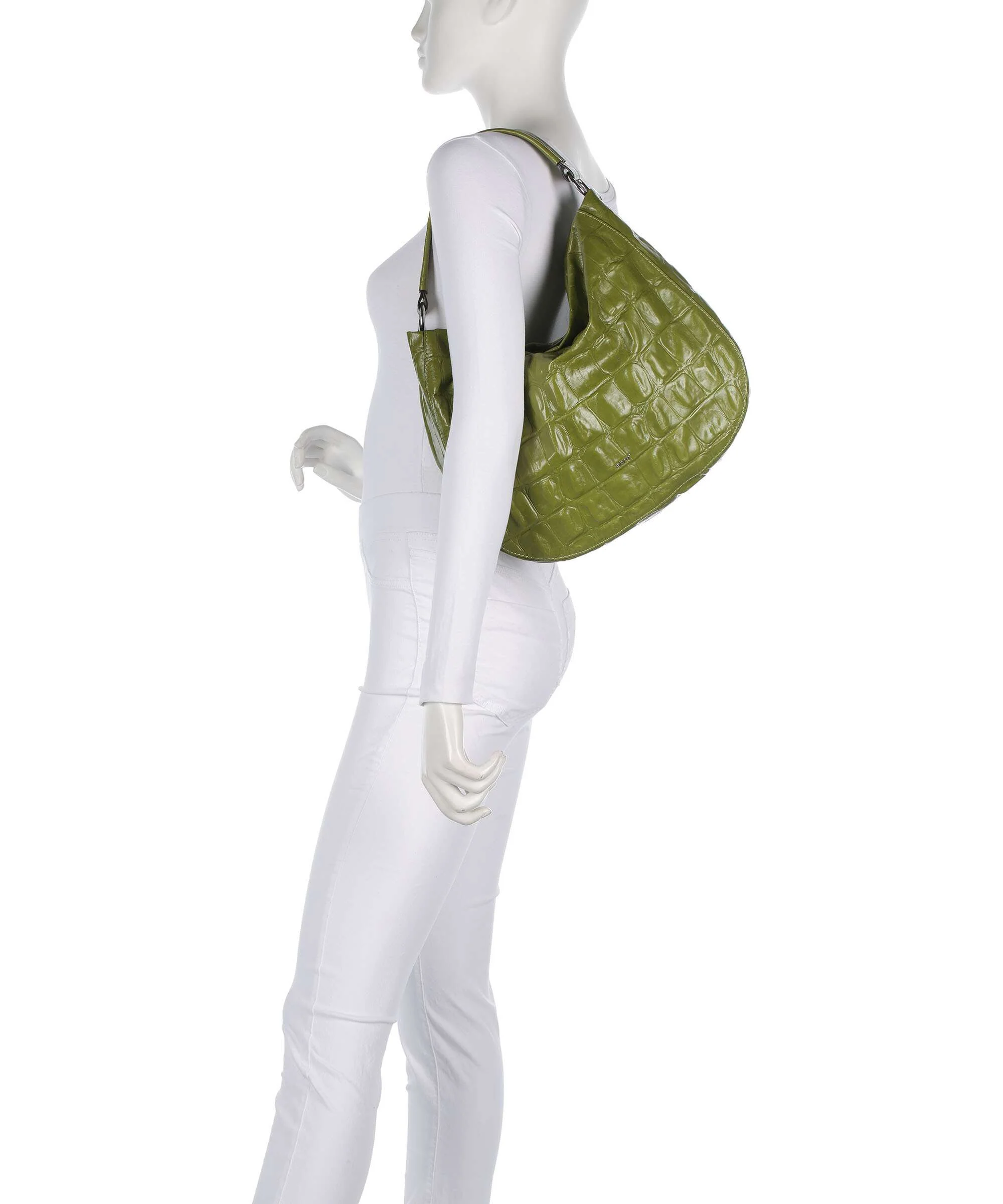 Abro Maxi Cocco Mia Hobo bag lime - Image 3