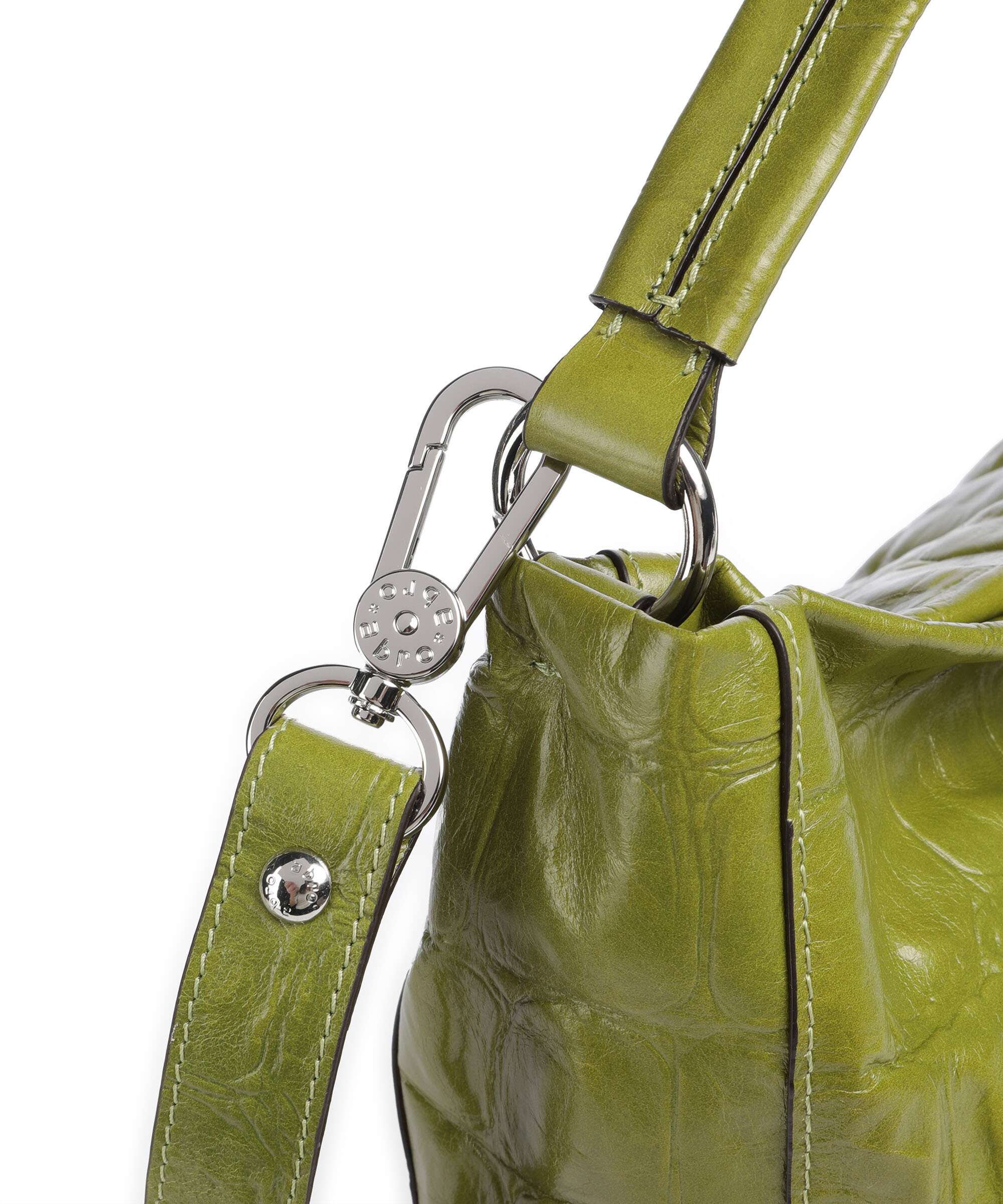 Abro Maxi Cocco Mia Hobo bag lime - Image 4