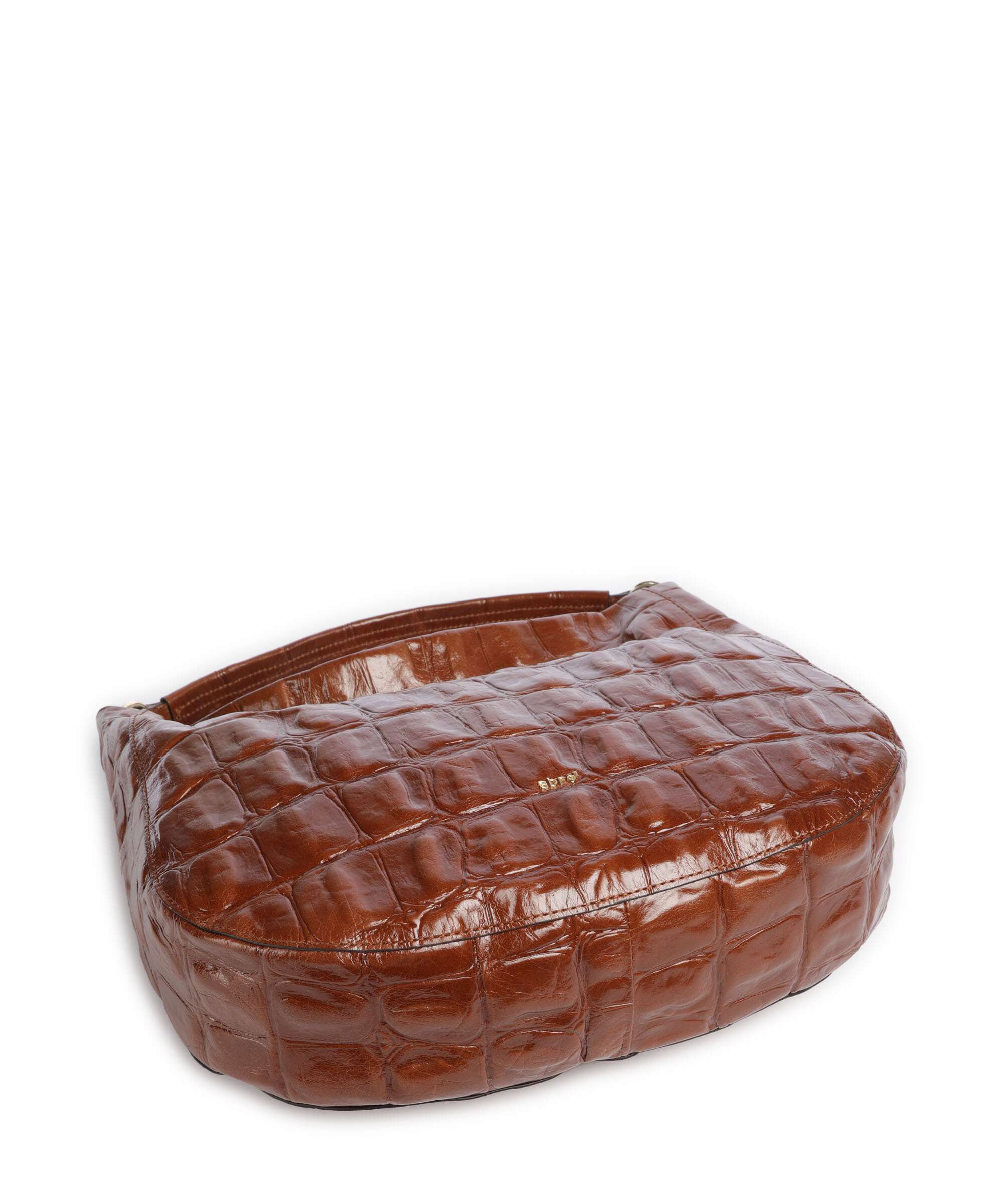 Abro Maxi Cocco Mia Hobo bag caramel/cognac - Image 5
