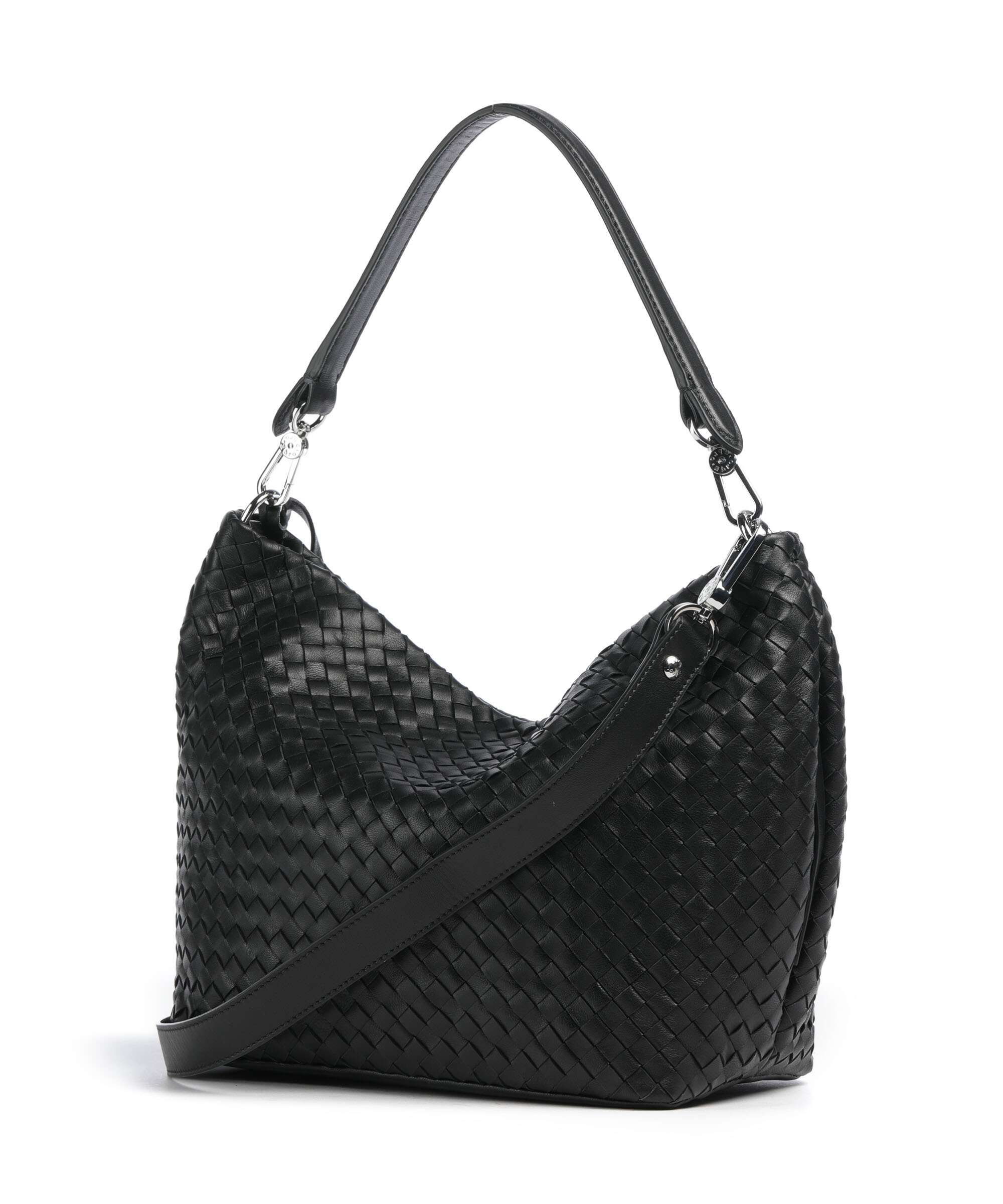 Abro Piuma Ebony Hobo bag black/nickel - Image 2