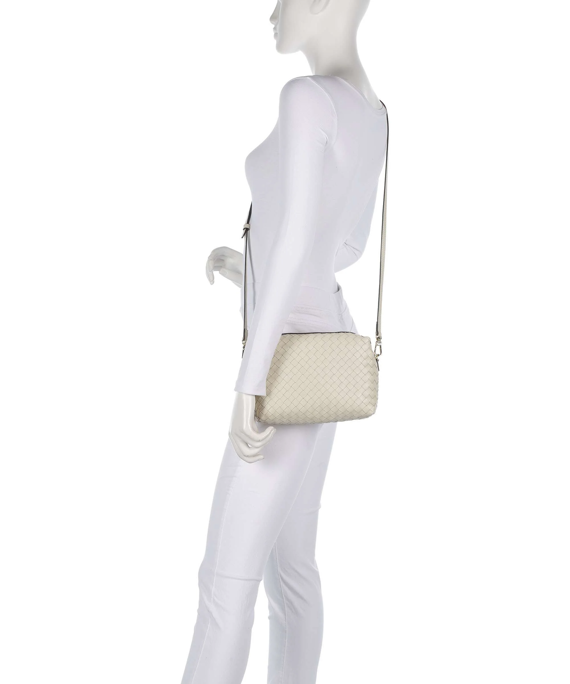 Abro Piuma Kaia Crossbody bag beige - Image 3