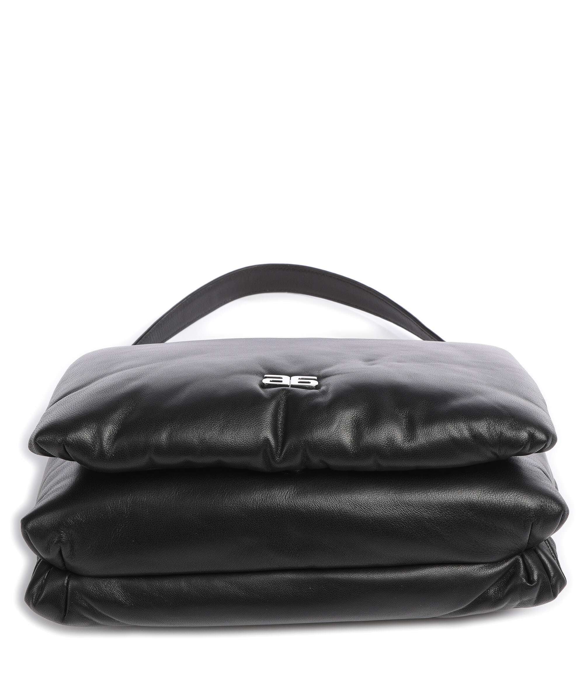 Abro Piuma Lucido Puffer Shoulder bag black/nickel - Image 5
