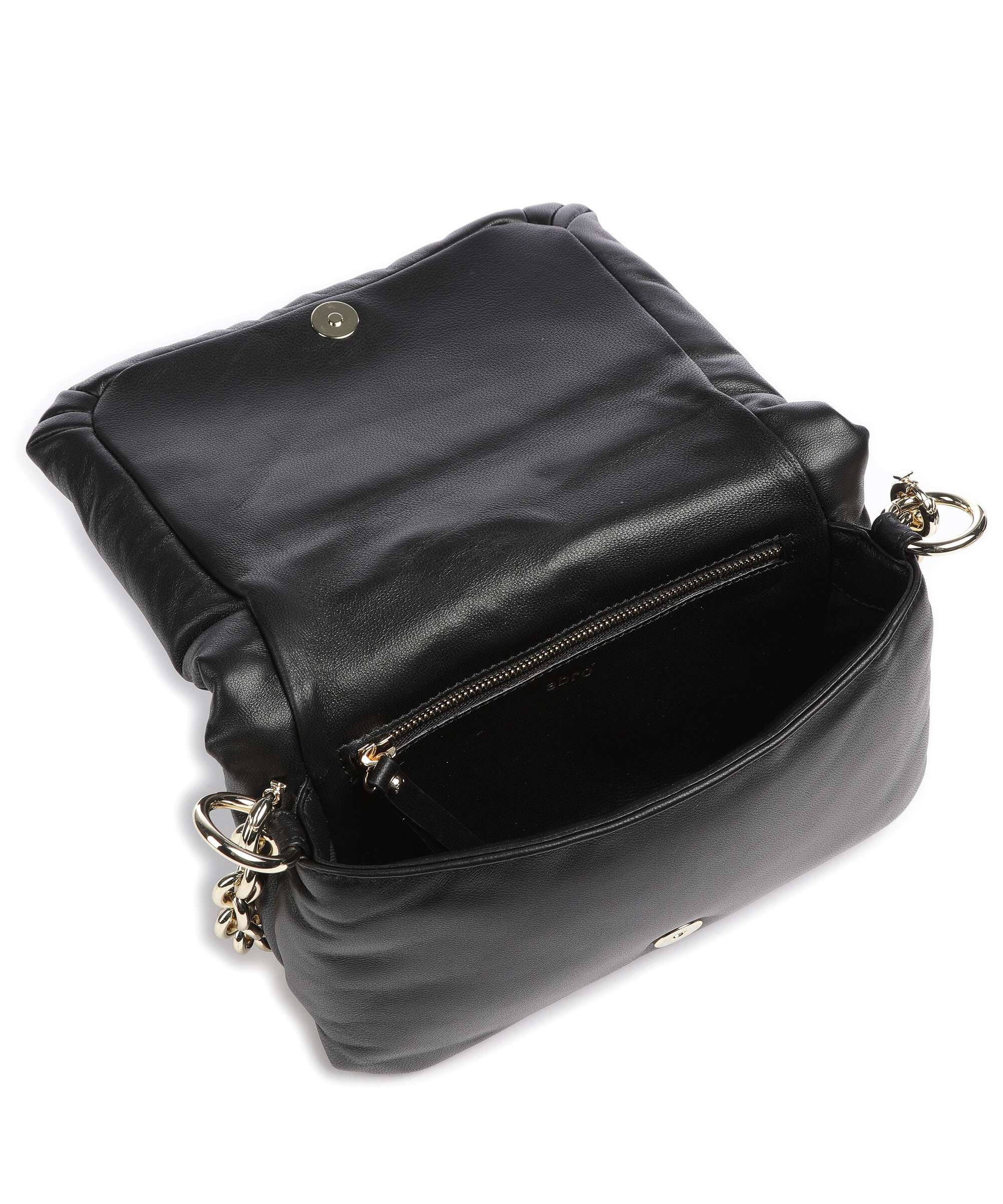 Abro Piuma Lucido Puffer Shoulder bag black/gold - Image 6