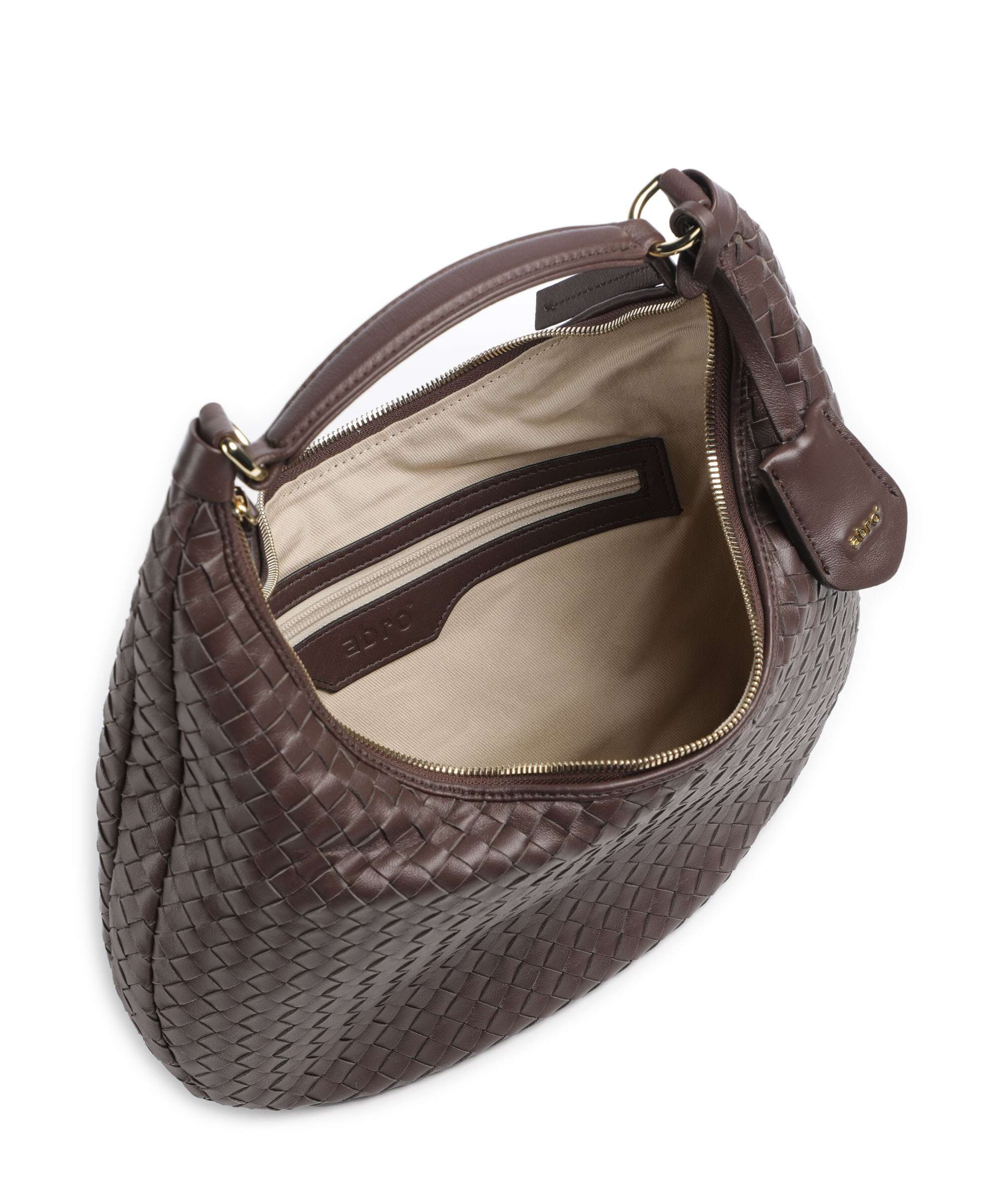 Abro Piuma Nana Small Hobo bag wood - Image 6