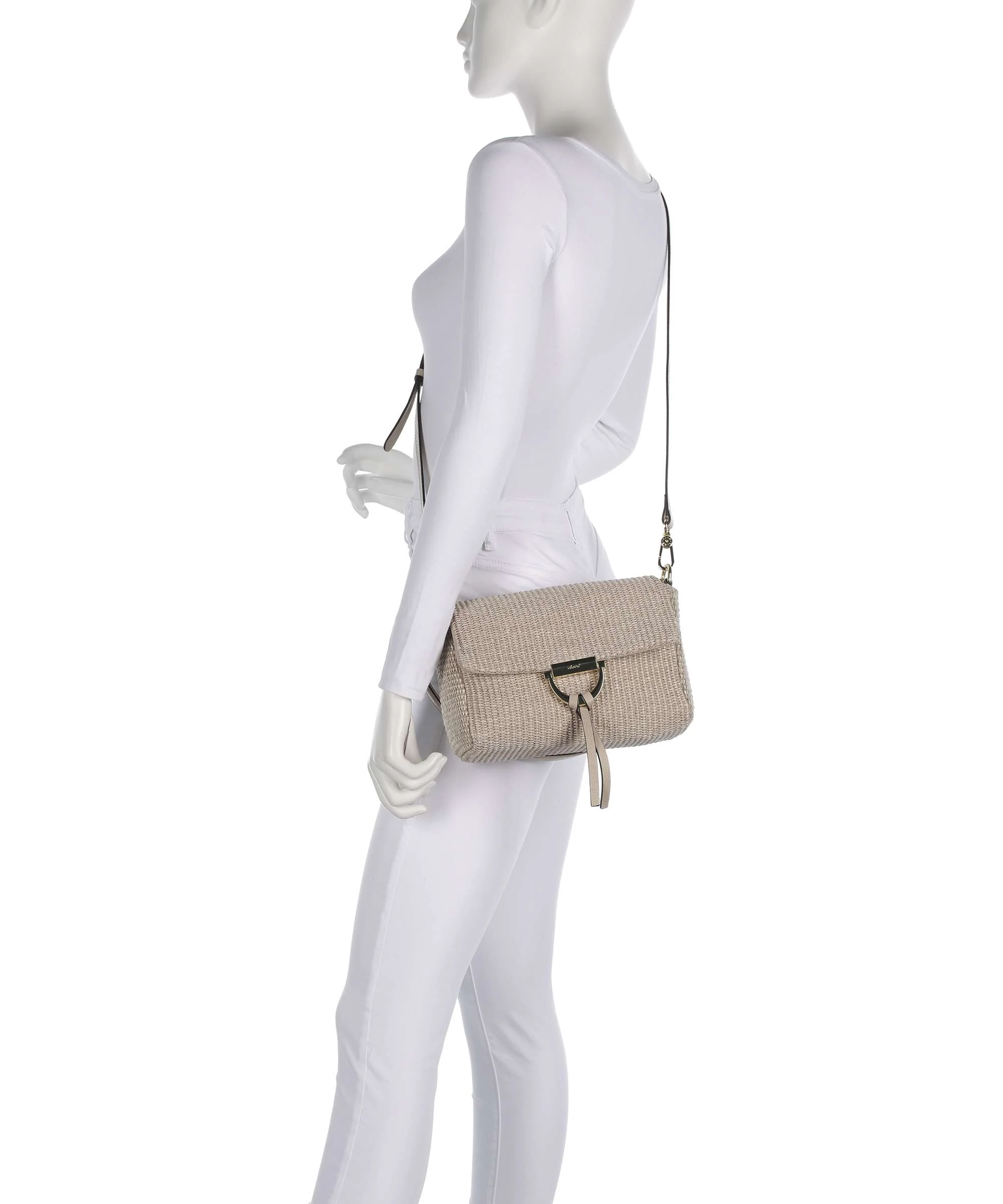 Abro Raffia Classica Temi Shoulder bag sahara - Image 4