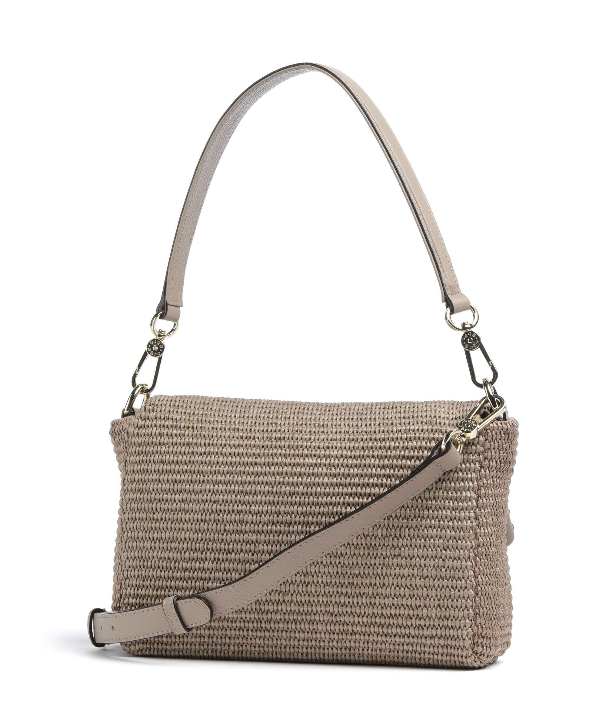 Abro Raffia Classica Temi Shoulder bag siena - Image 2
