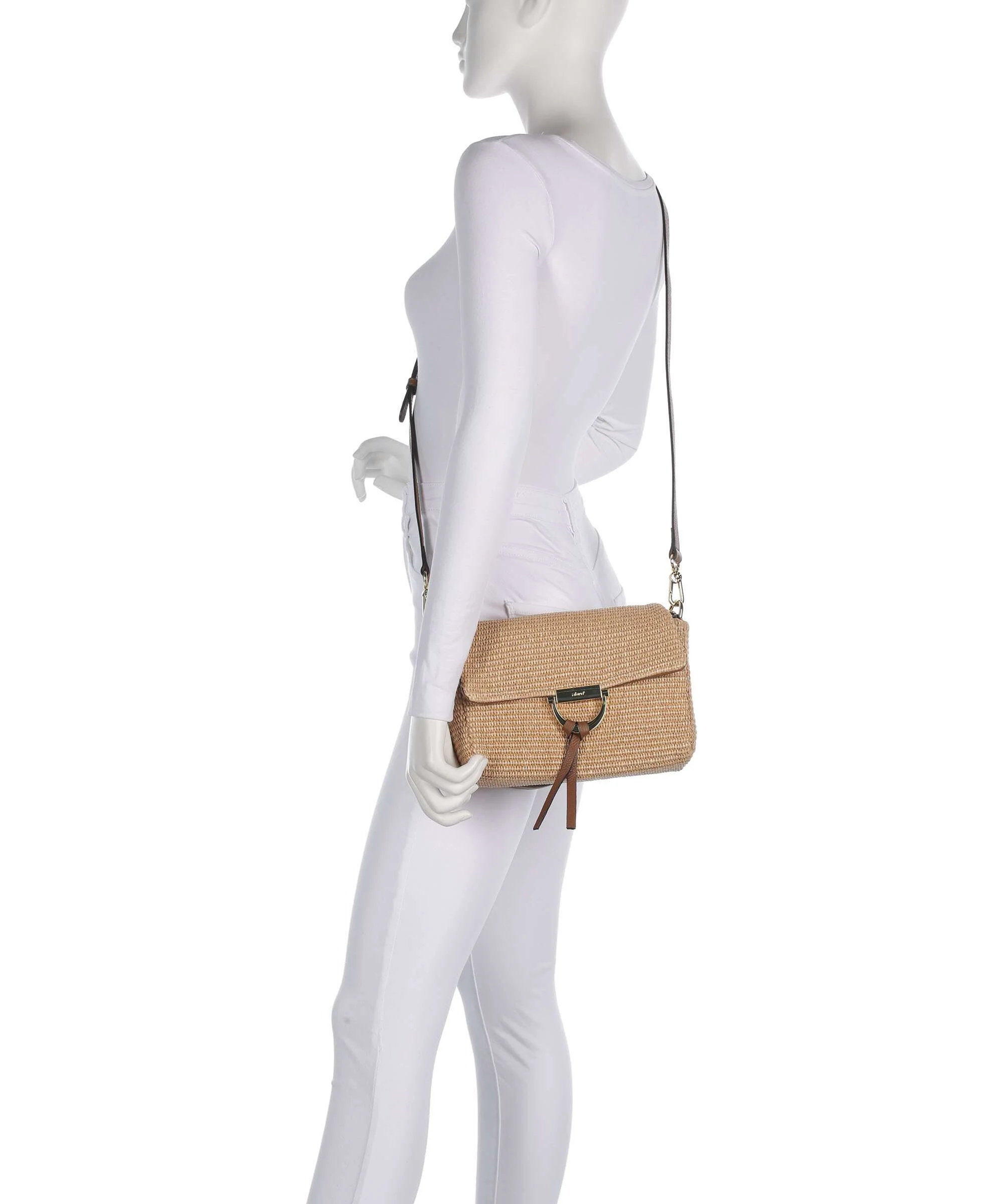 Abro Raffia Classica Temi Shoulder bag natural - Image 4