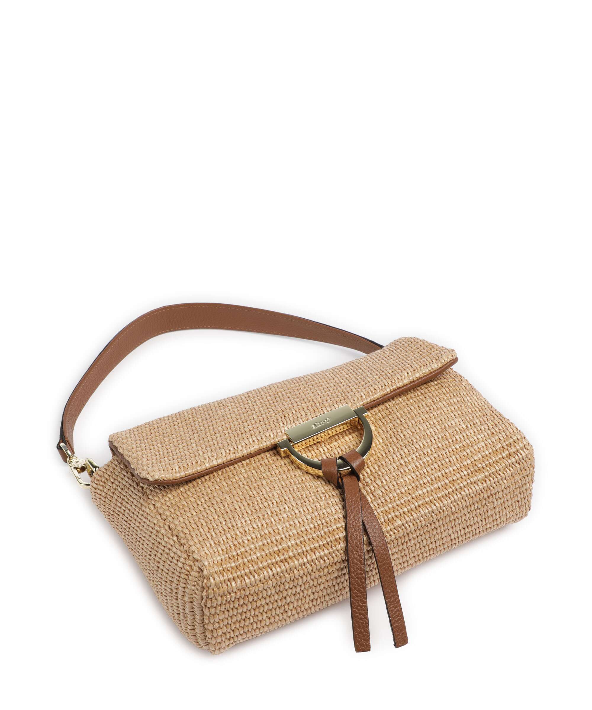 Abro Raffia Classica Temi Shoulder bag natural - Image 5