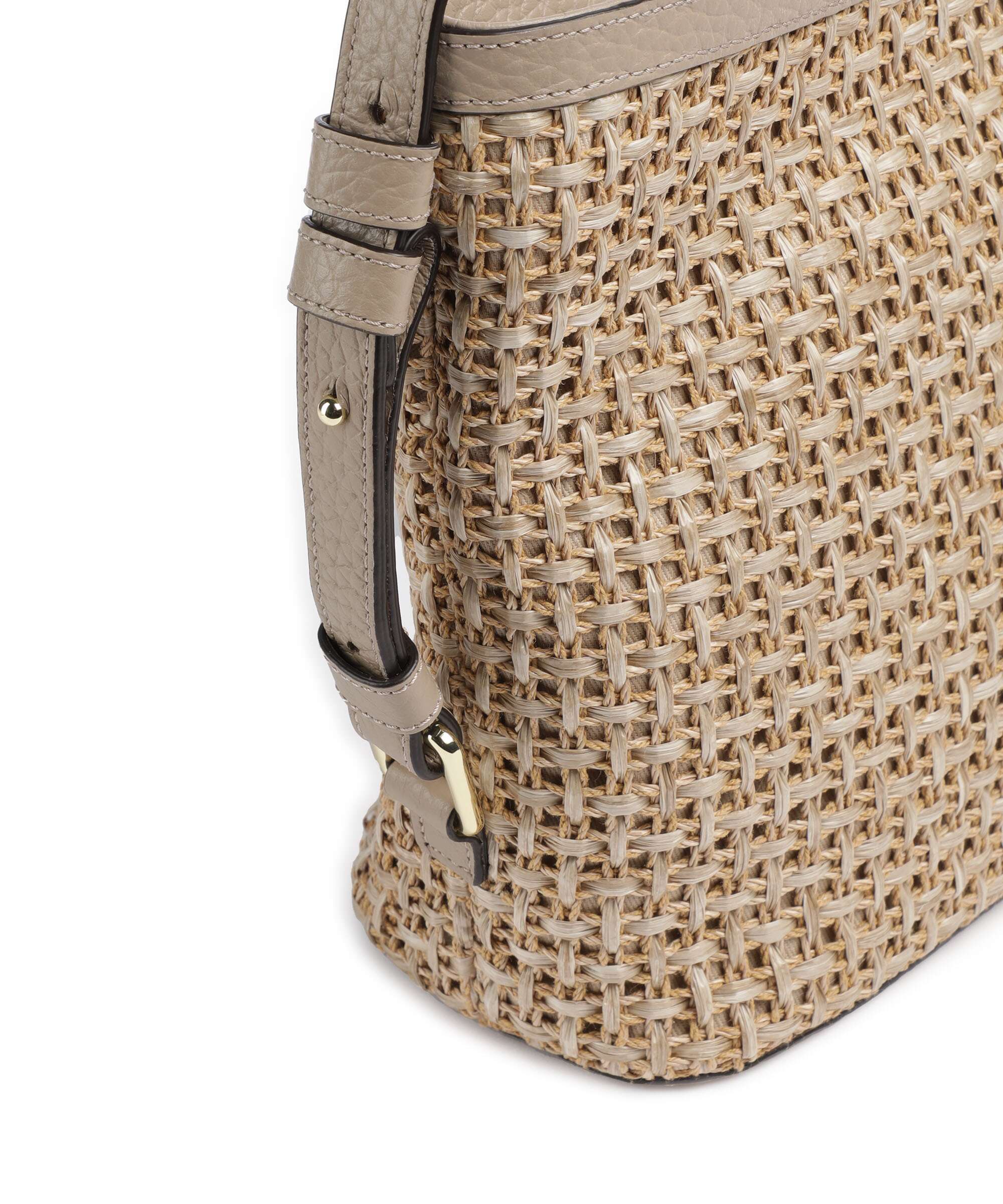 Abro Raffia Cordino Cosmo Crossbody bag siena - Image 4