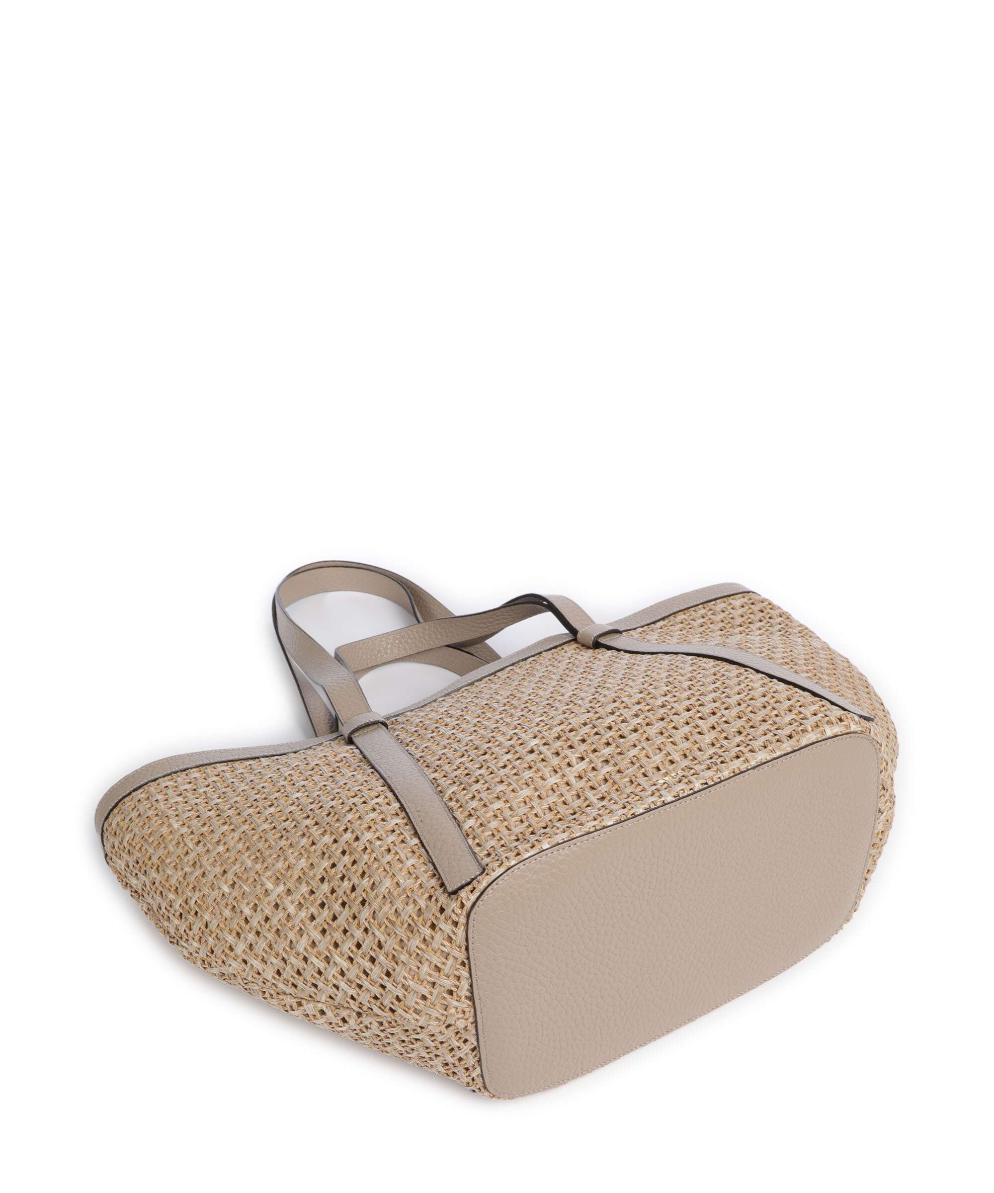 Abro Raffia Cordino Cosmo Large Tote bag siena - Image 4