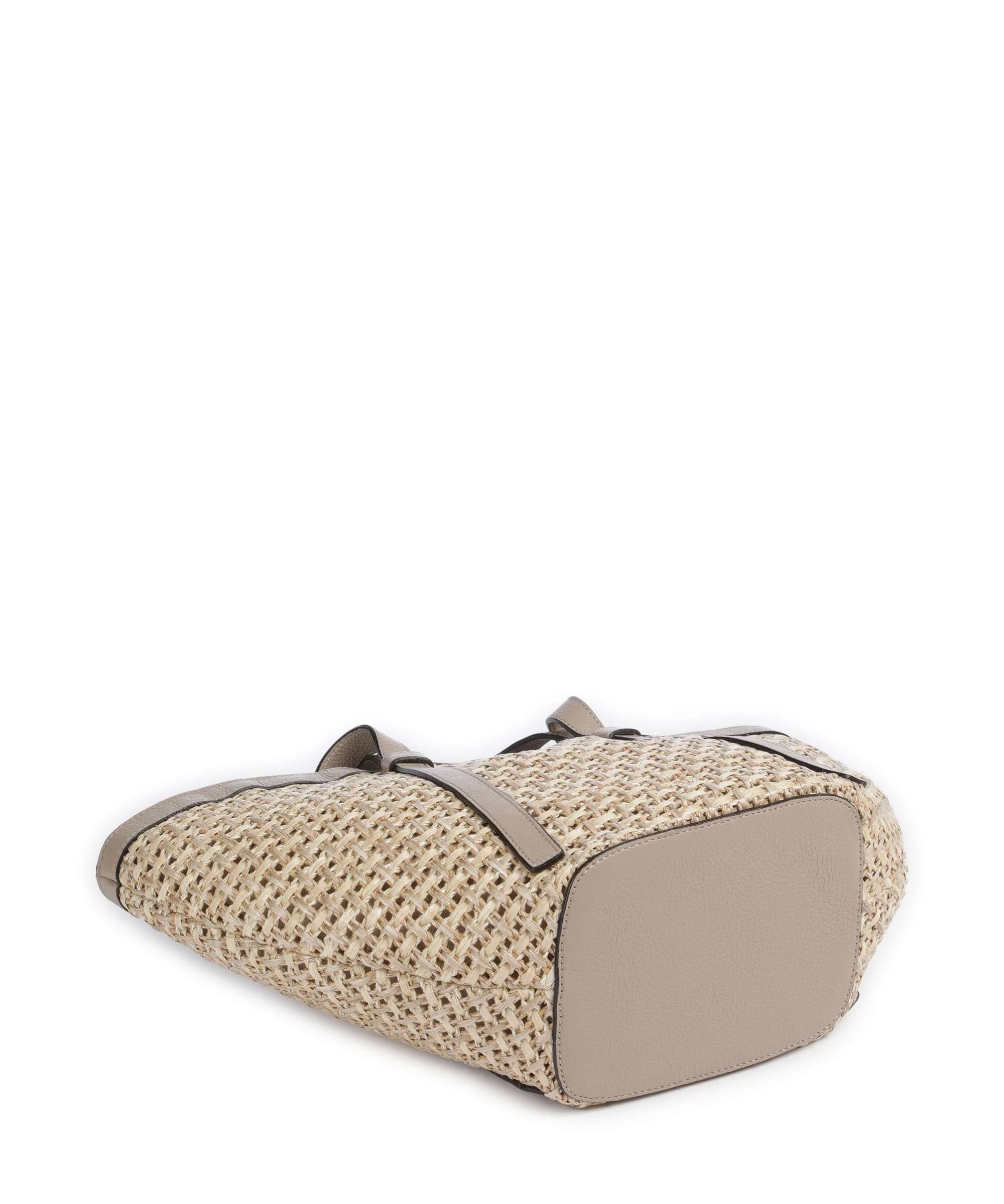Abro Raffia Cordino Cosmo Medium Tote bag siena - Image 4