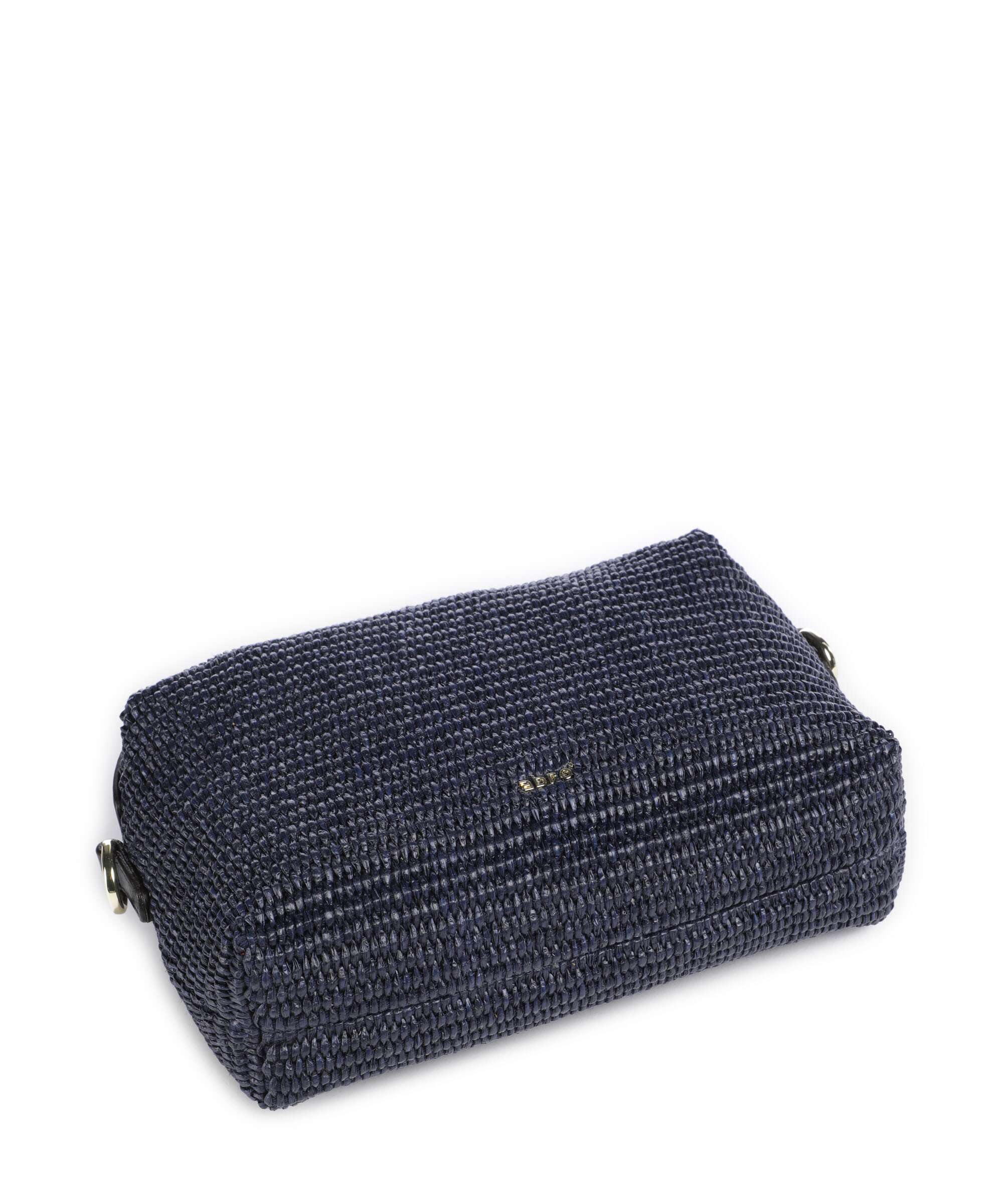 Abro Raffia Kaia Crossbody bag navy - Image 5