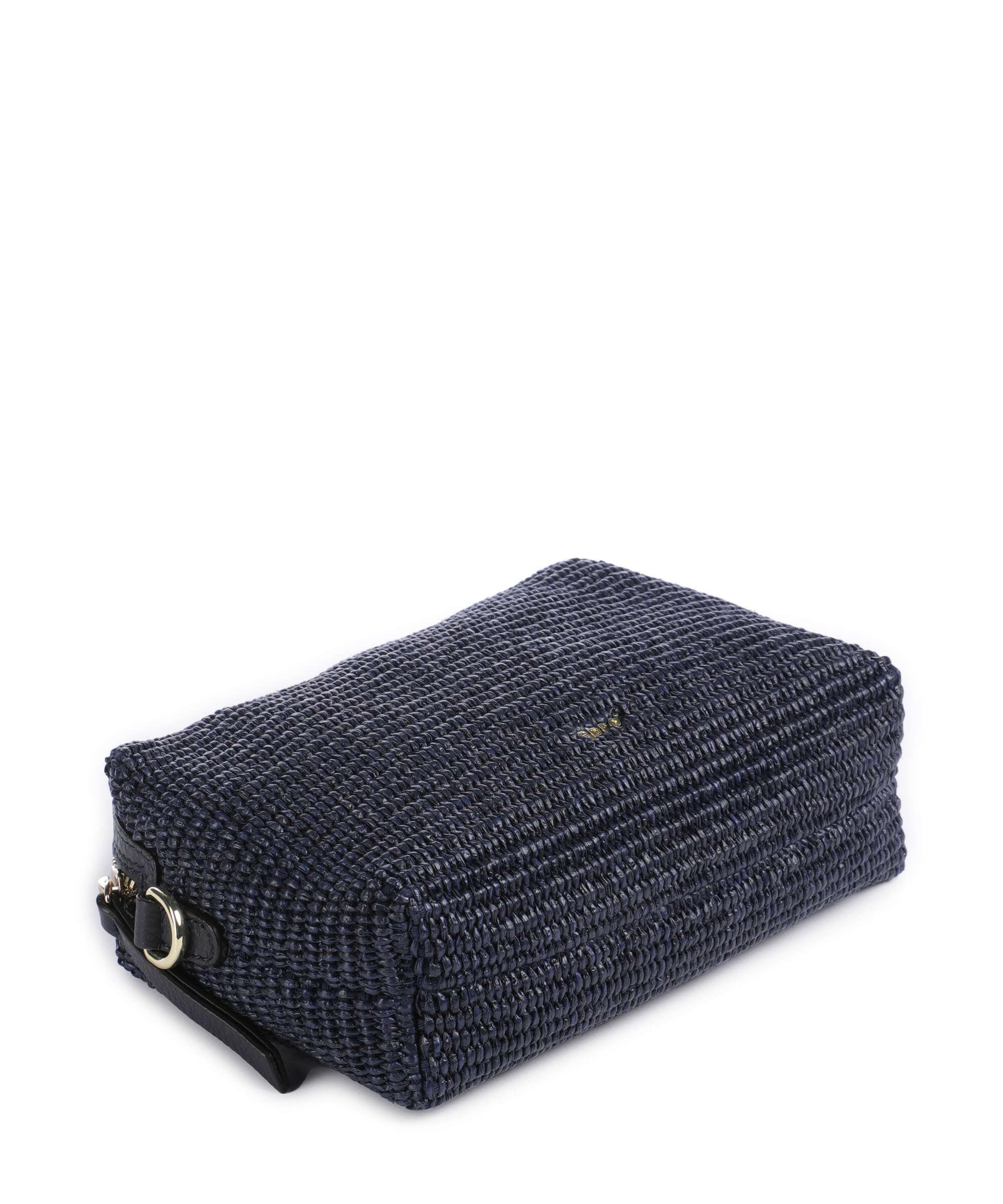 Abro Raffia Kaia Crossbody bag navy - Image 4