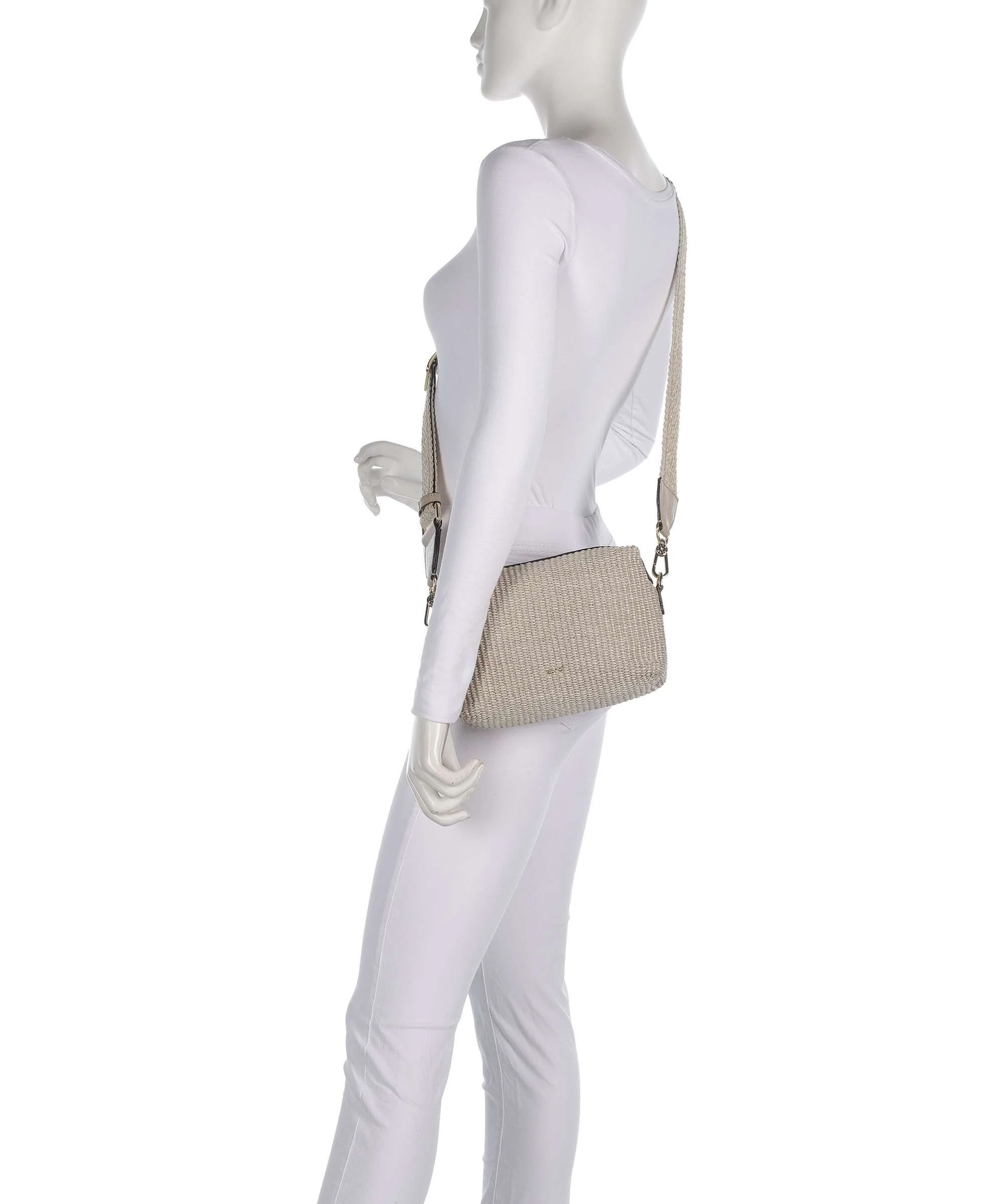 Abro Raffia Kaia Crossbody bag sahara - Image 3